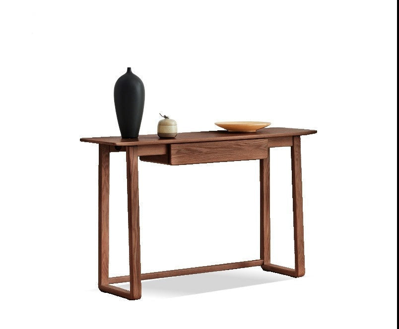 Ash solid wood porch table modern"