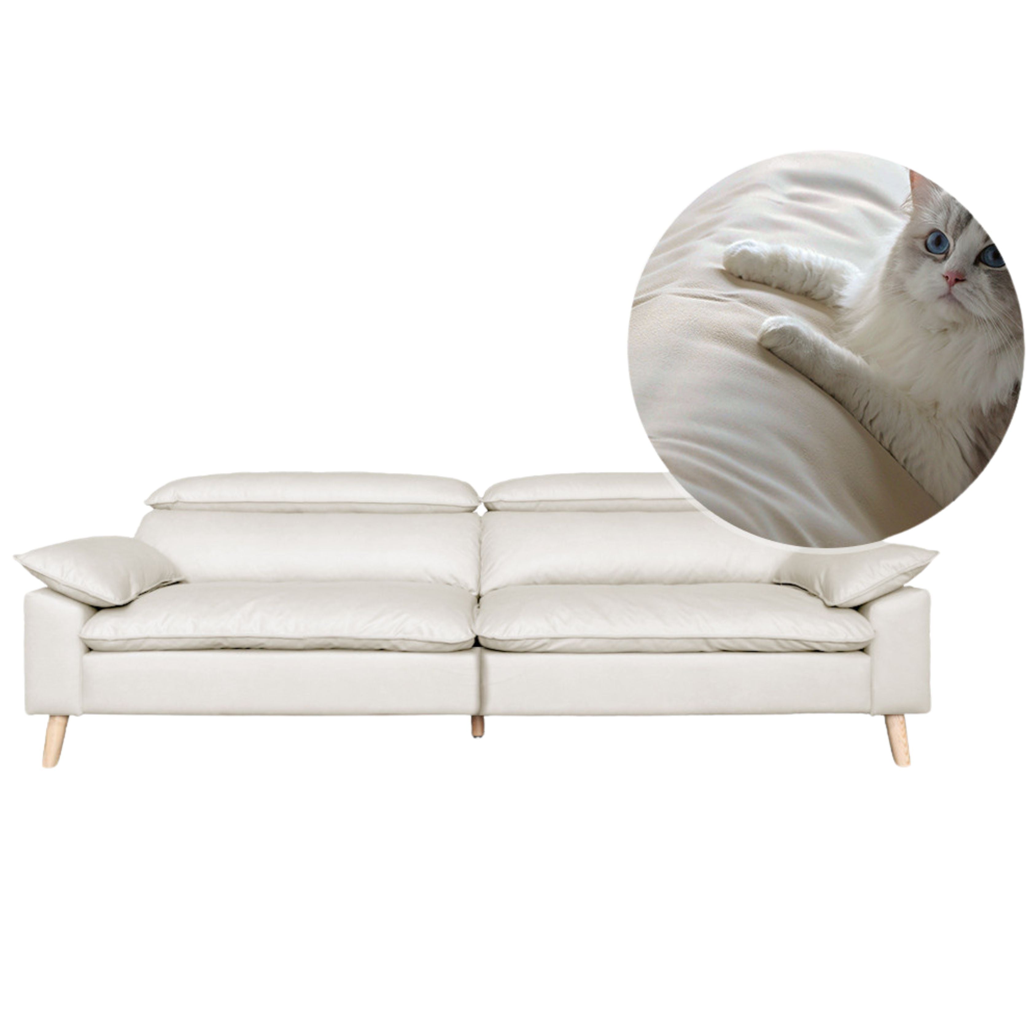 Ash Fabric Sofa Living Room.