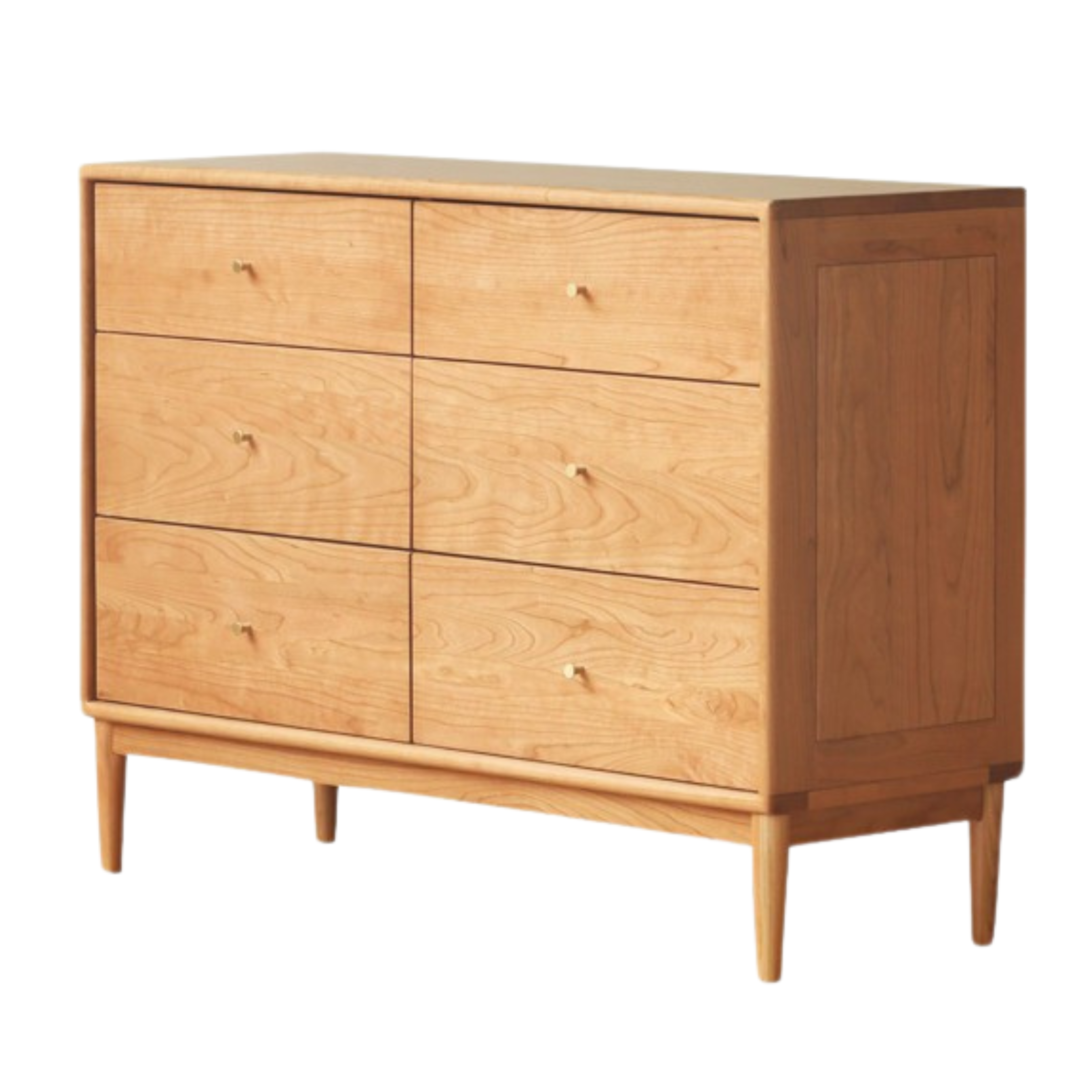 Cherry Solid Wood Chest of Drawers