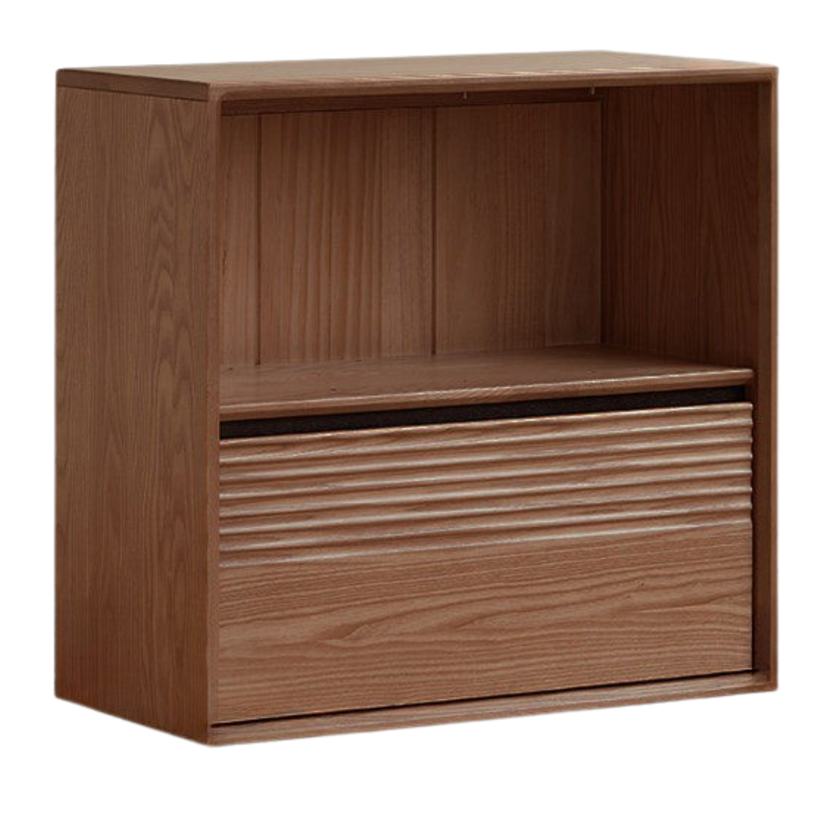 Ash, White Ash, Oak Solid Wood Combination Module Bookcase))