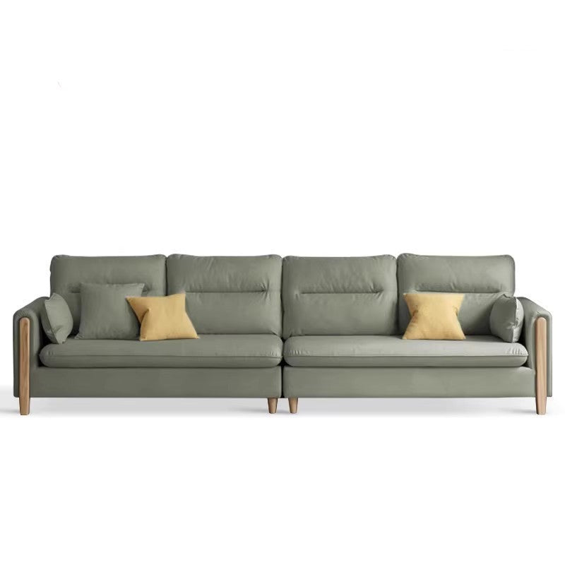 Ash Solid Wood Technology Fabric Corner Sofa.