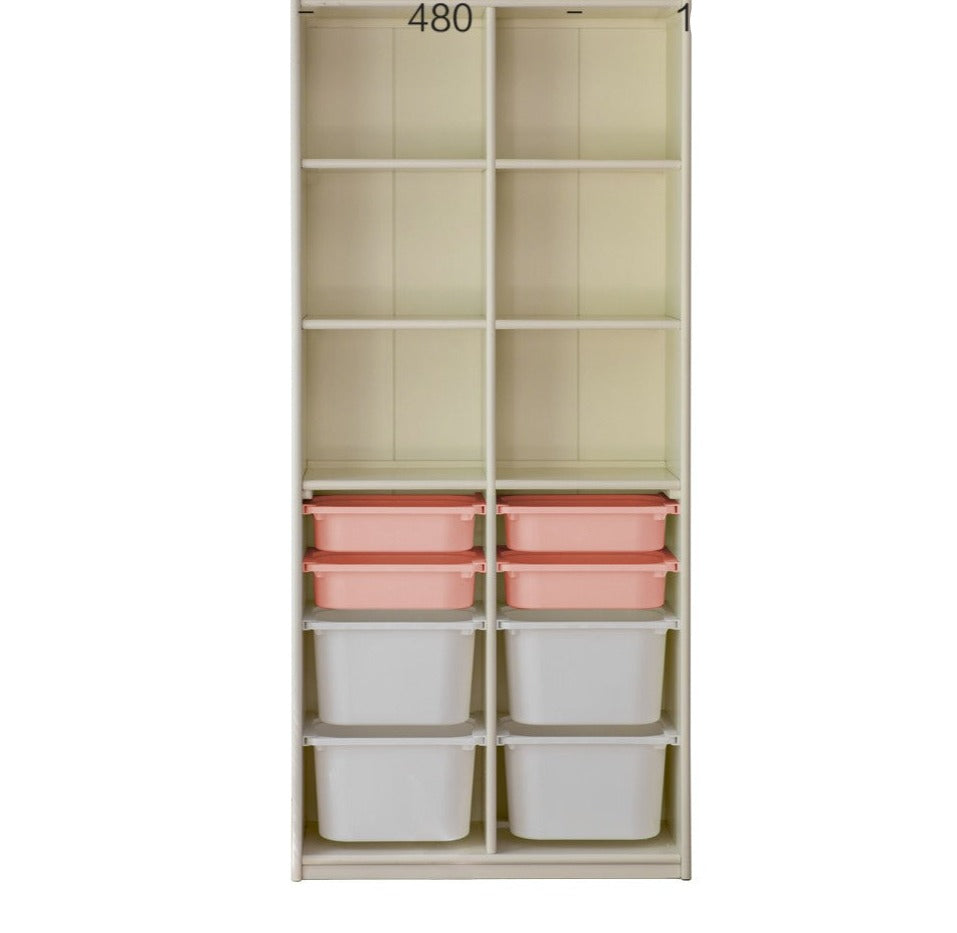 Poplar Solid Wood Children's Сombination Bookshelf