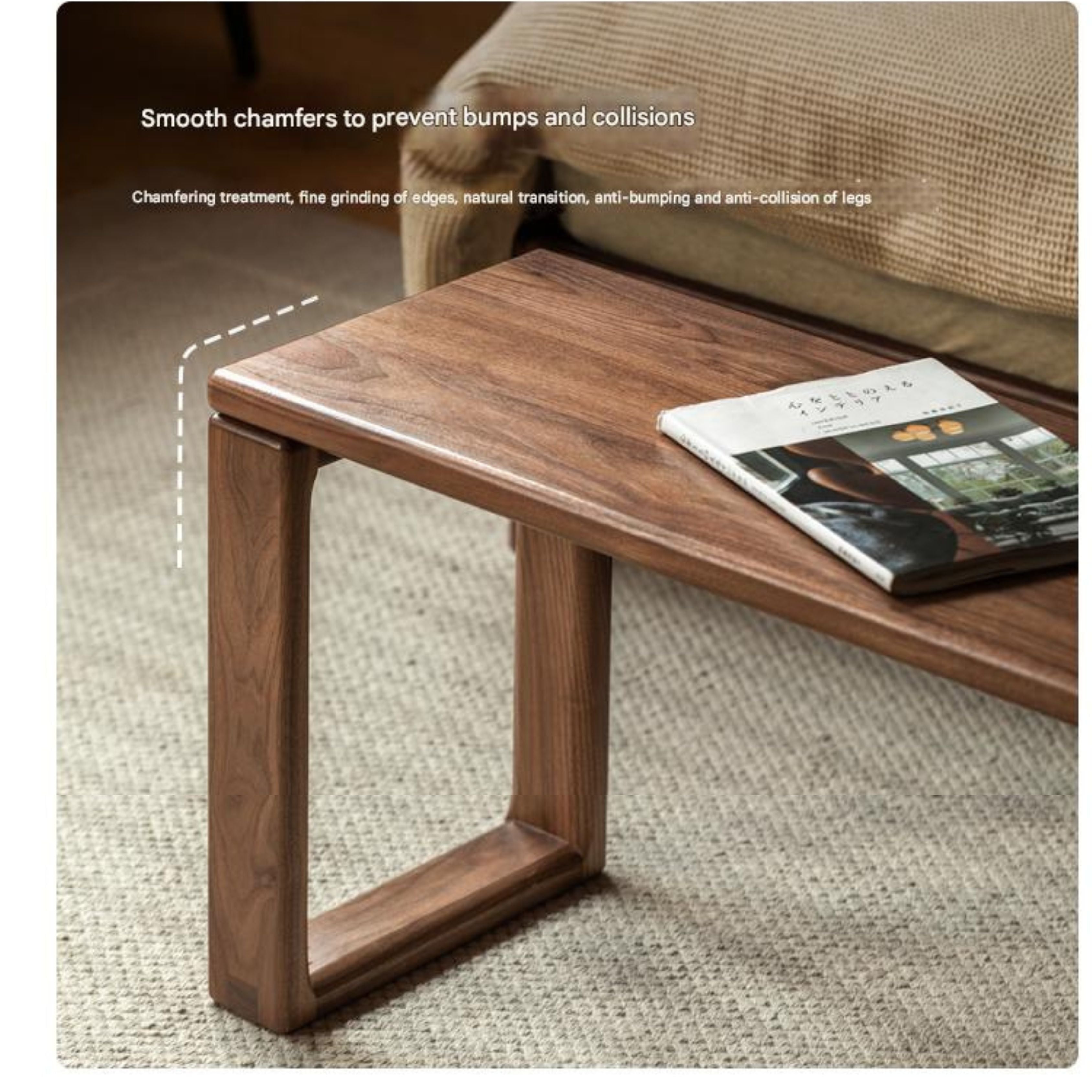 Black Walnut, Oak, Ash Solid Wood Long Bench
