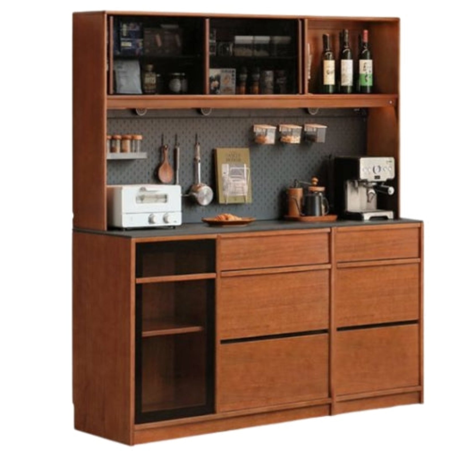 Poplar Solid Wood Medieval Sideboards.