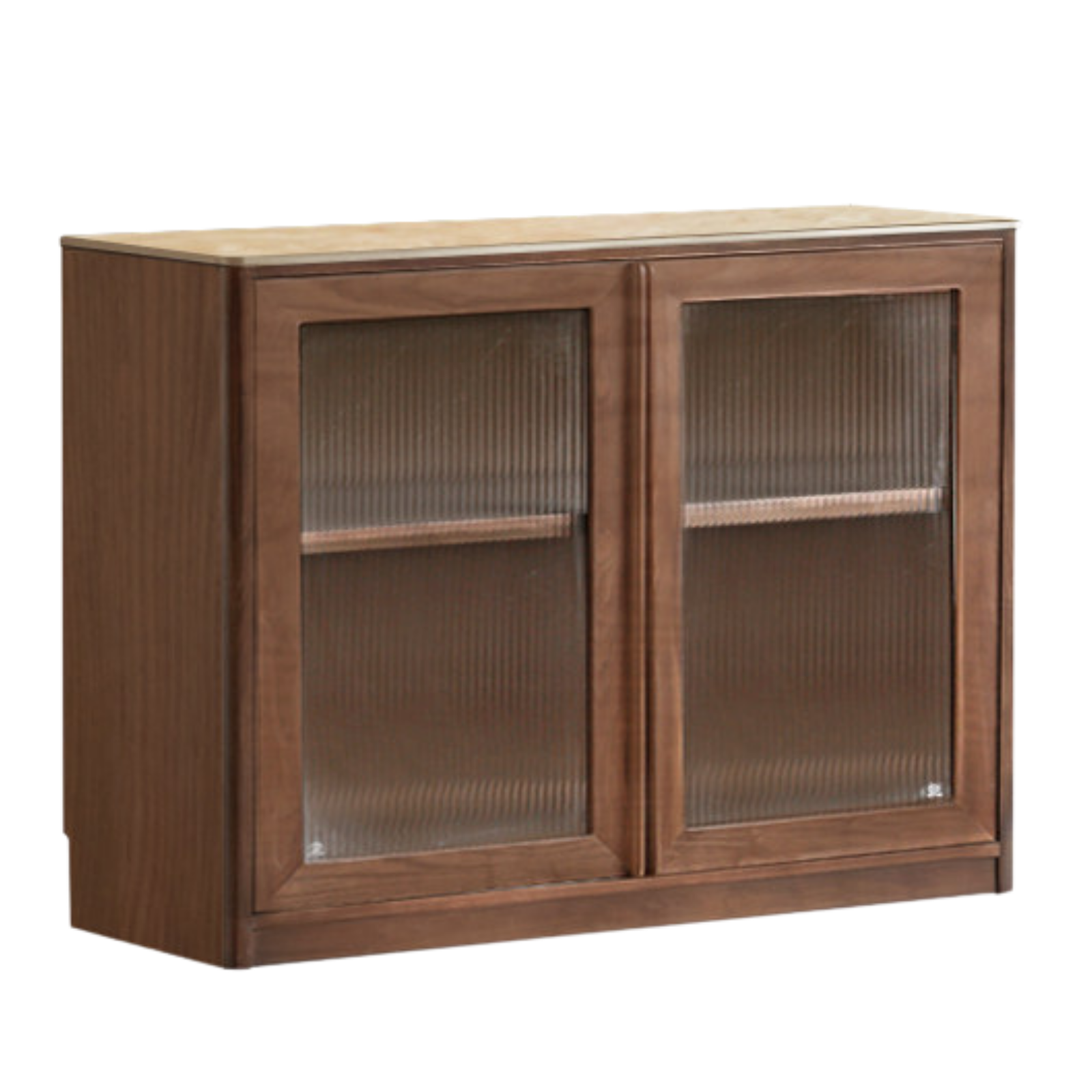 Sandalwood, Ash, White Ash Solid Wood Rock Board Modern Sideboard