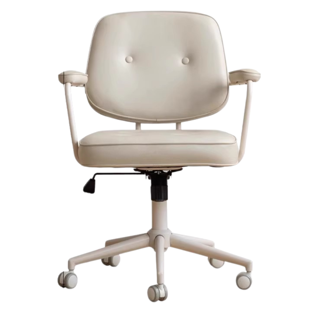 Genuine Leather, Technical Fabric Office Chair.