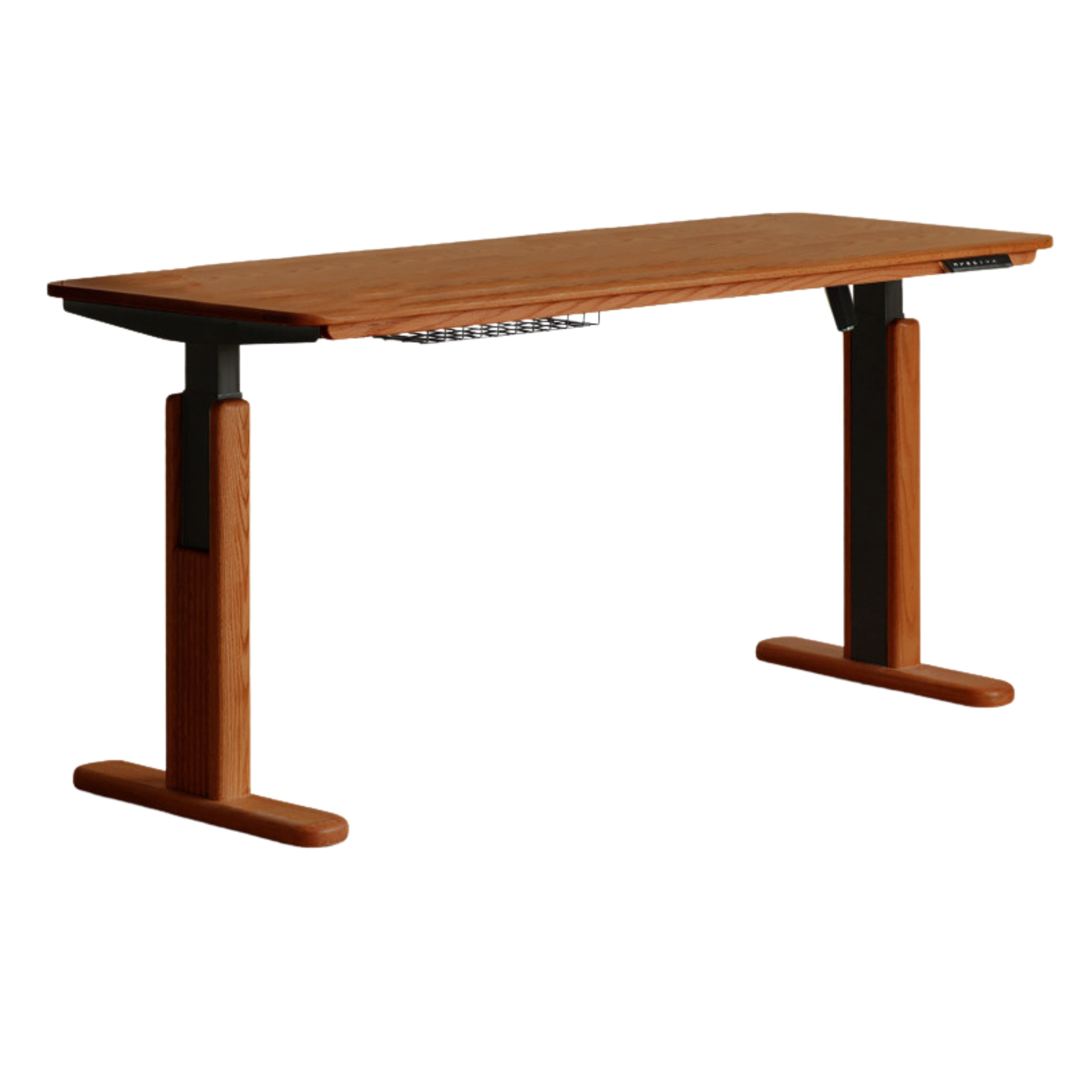 Oak, Ash Solid Wood Electric Lift Desk