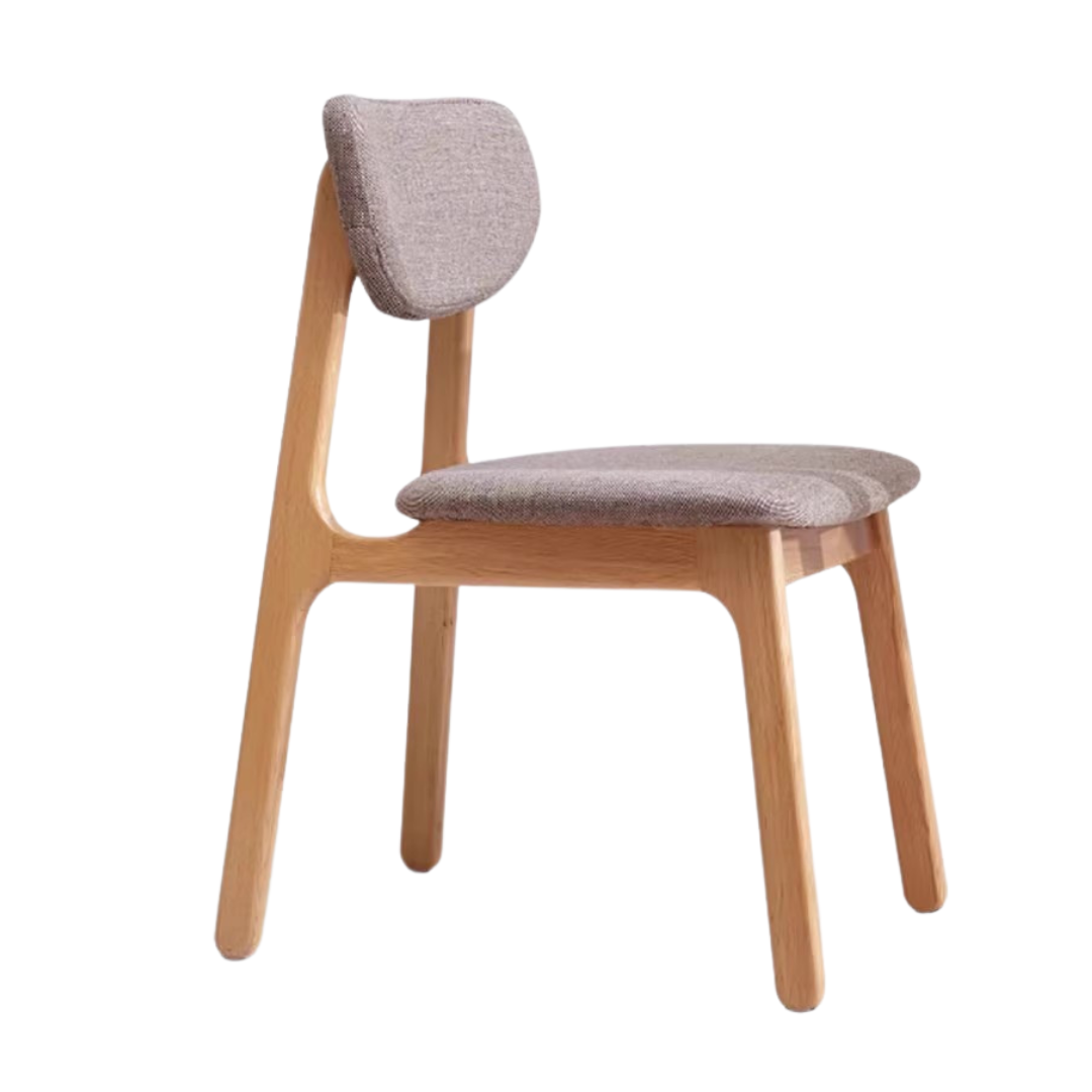 Black Walnut, Ash, Oak Solid Wood Dining Chair 4 Pcs Set