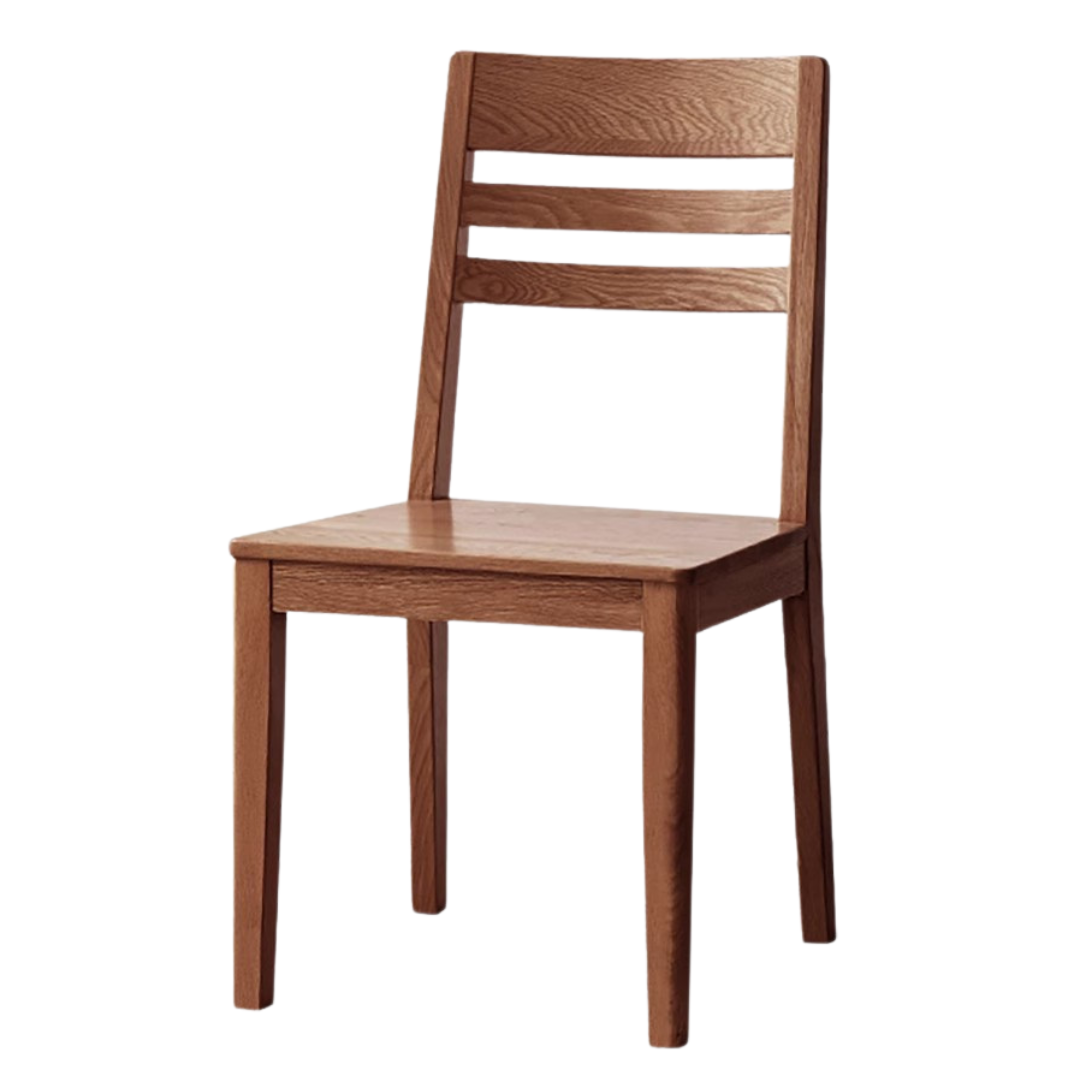 Set 4 pcs White Ash Solid Wood - Dining Chair