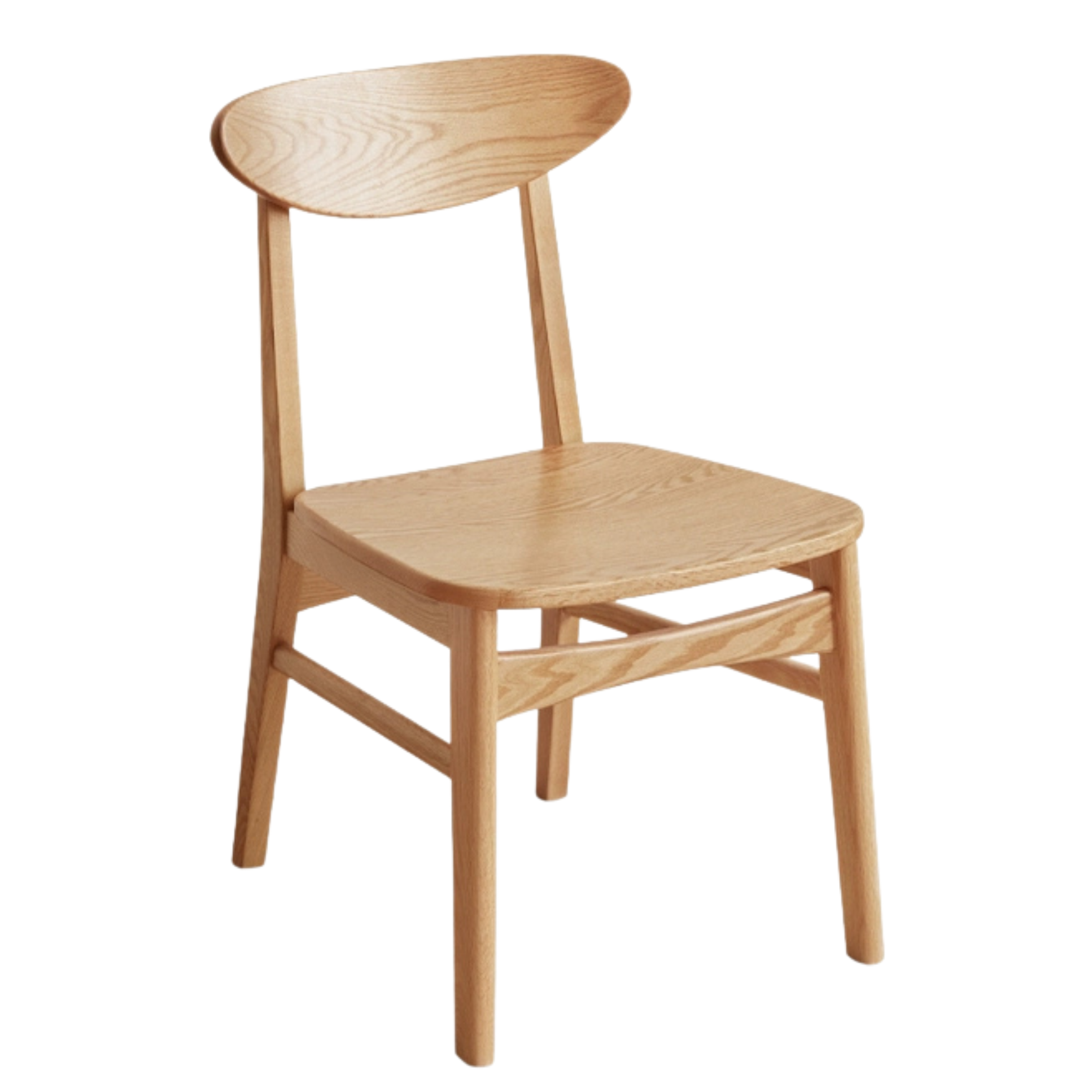 Set 4 pcs Ash, Oak, Beech Solid Wood - Dining Chair