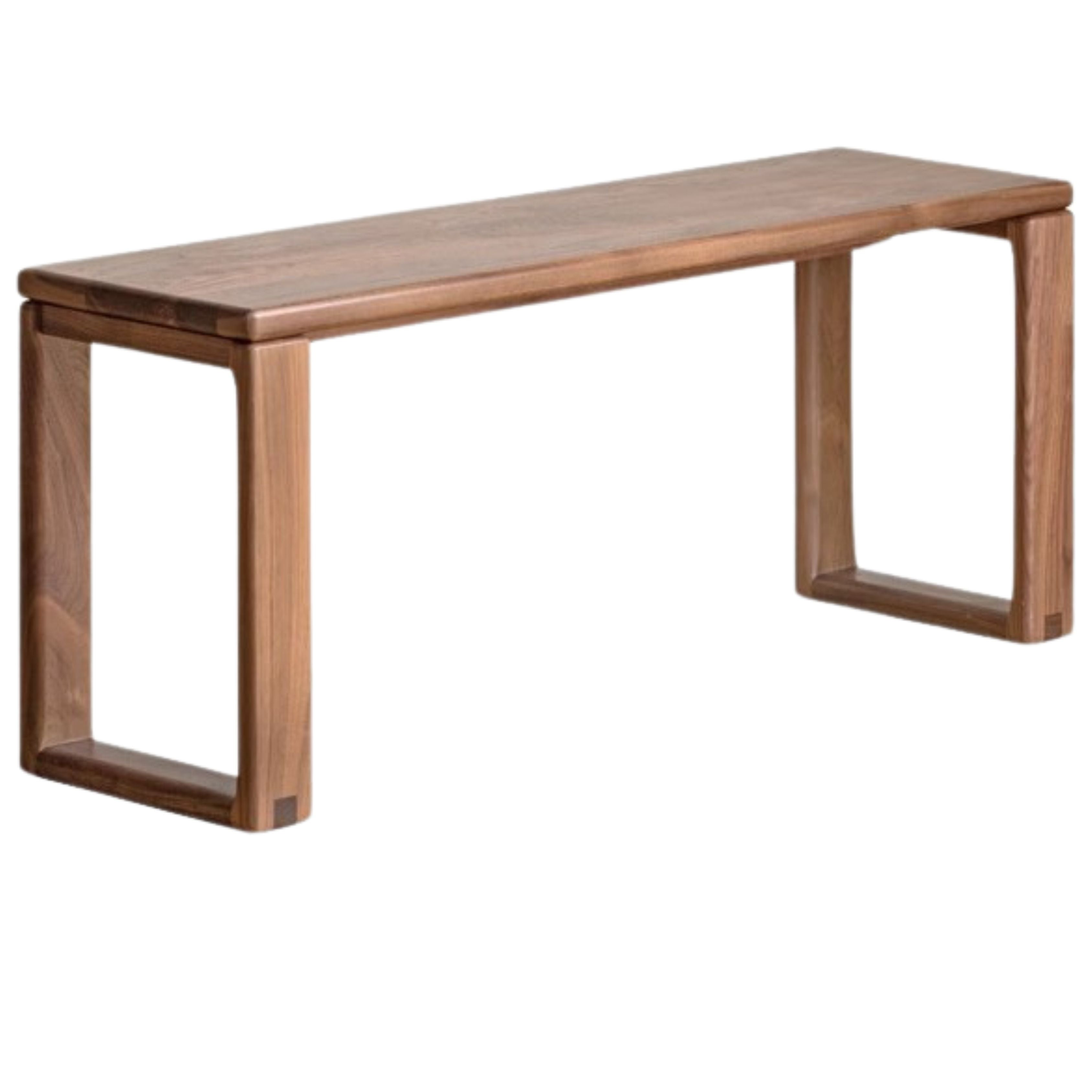 Black Walnut, Oak, Ash Solid Wood Long Bench