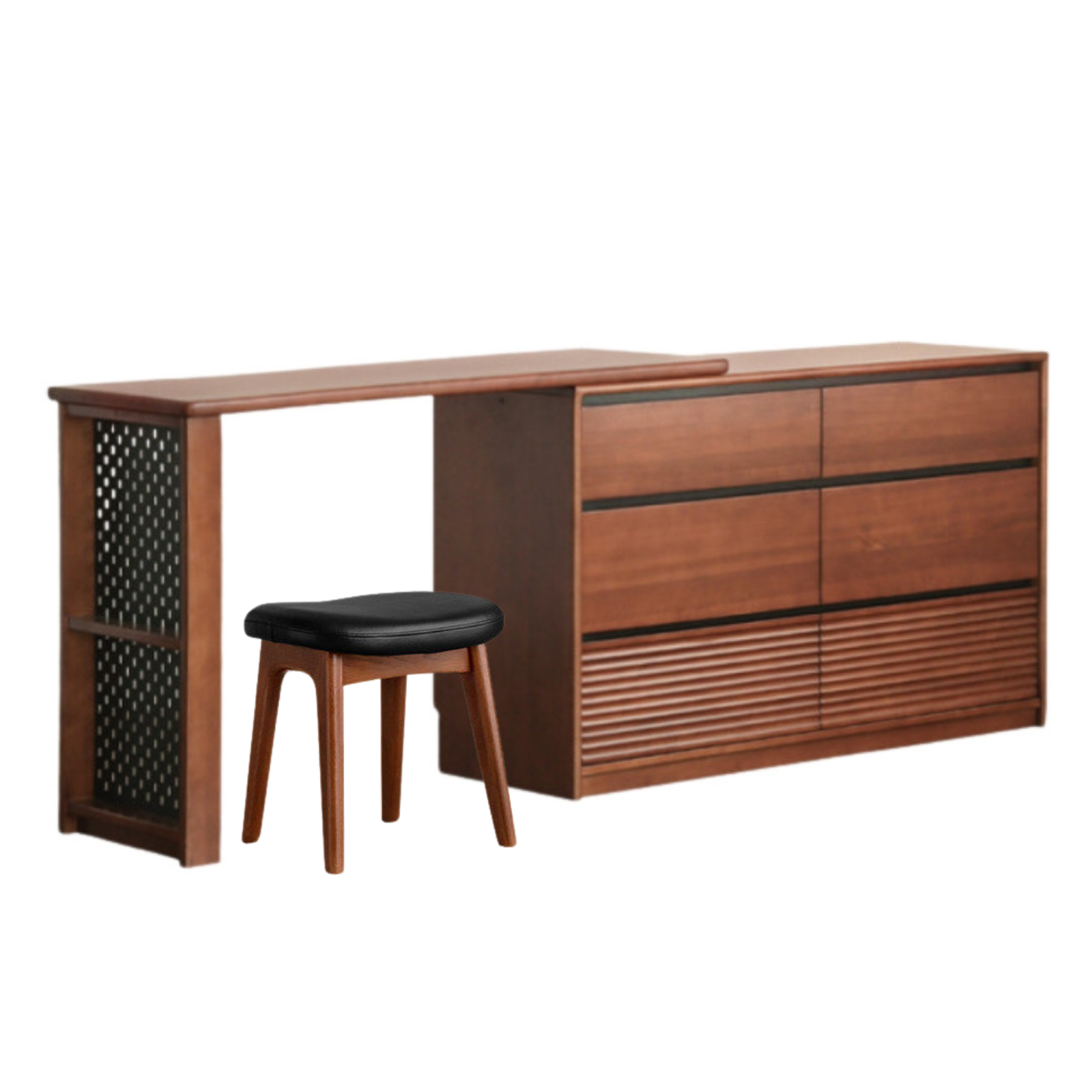 Tulipwood Solid Wood Vanity Table.