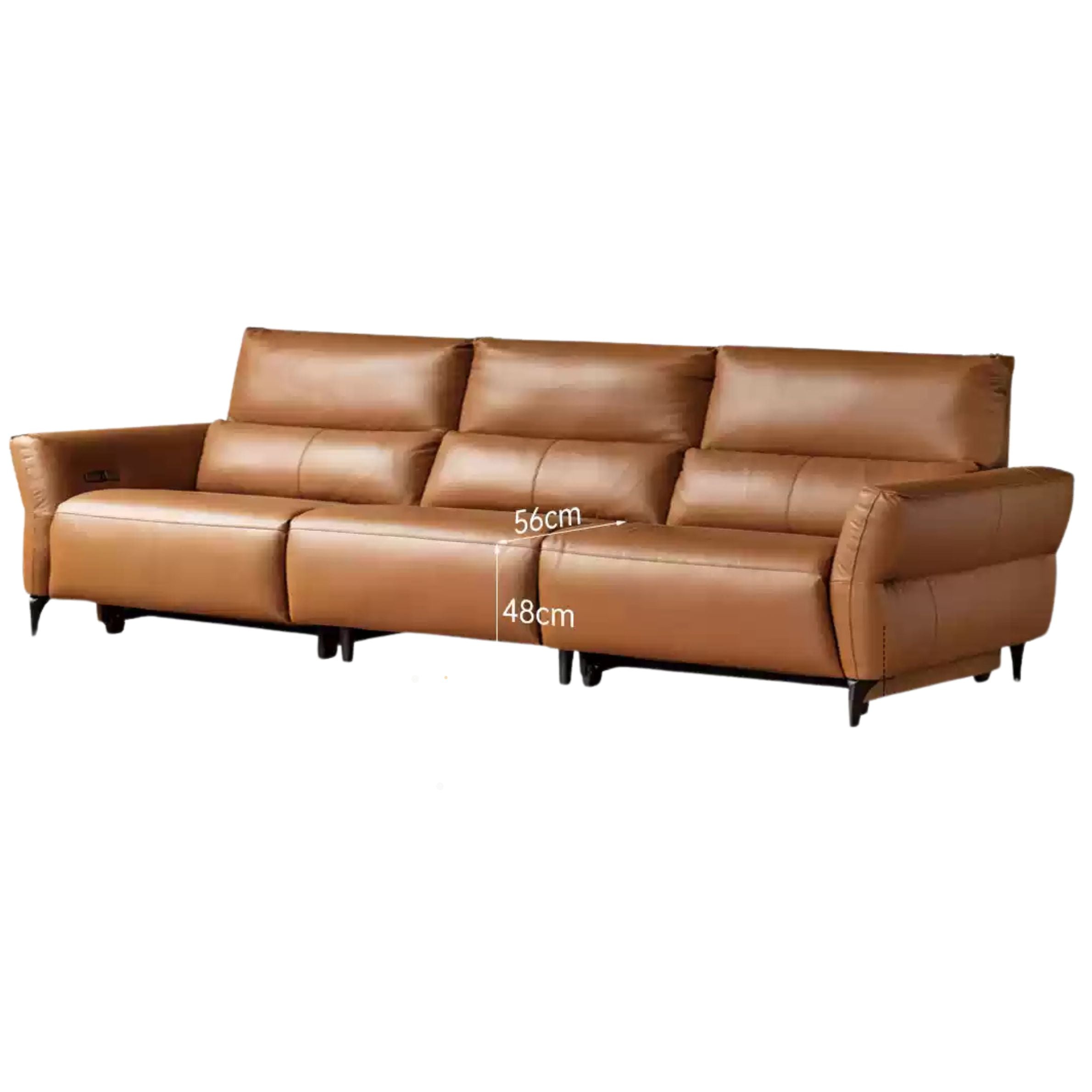 Genuine Leather Electric high back Sofa