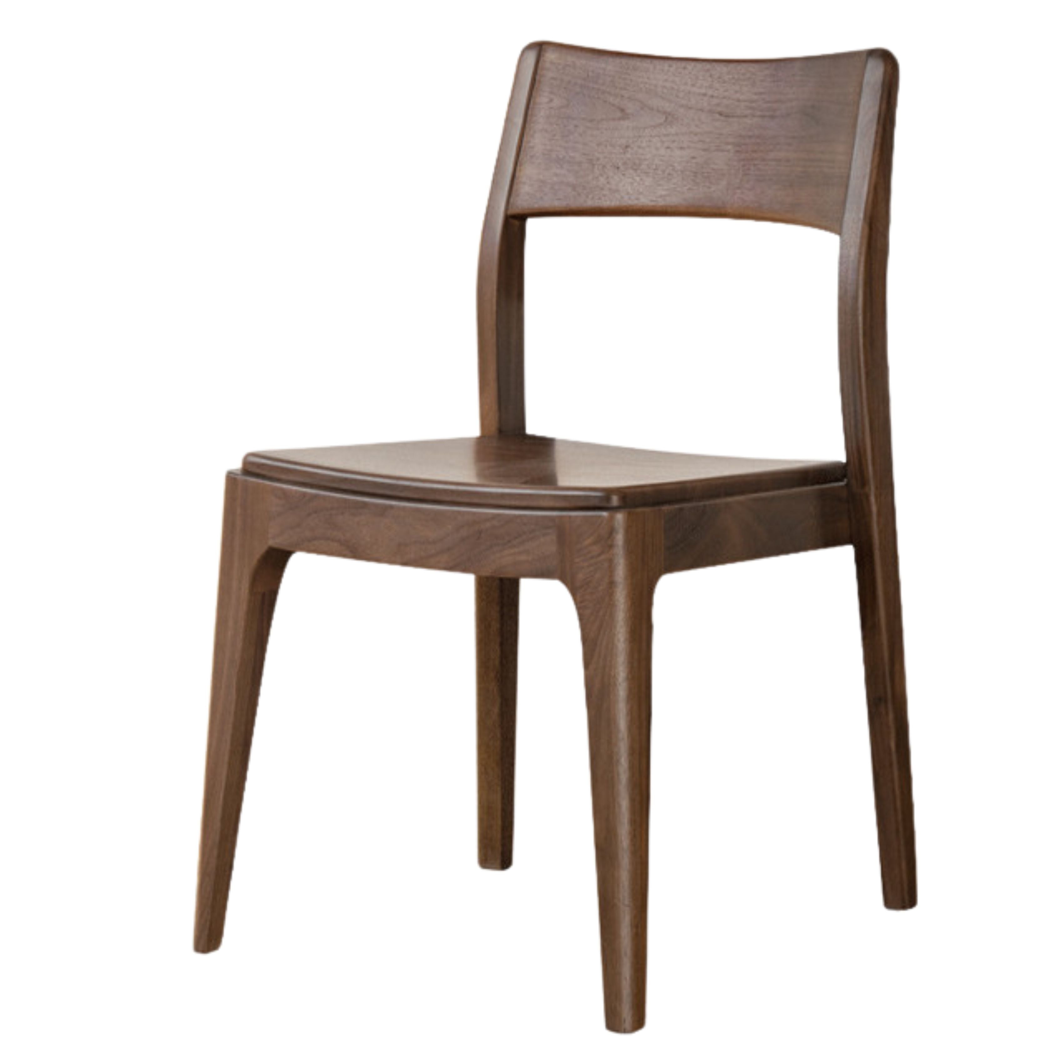 Set 4 pcs Black Walnut, White Ash, Oak Solid Wood Dining Chair