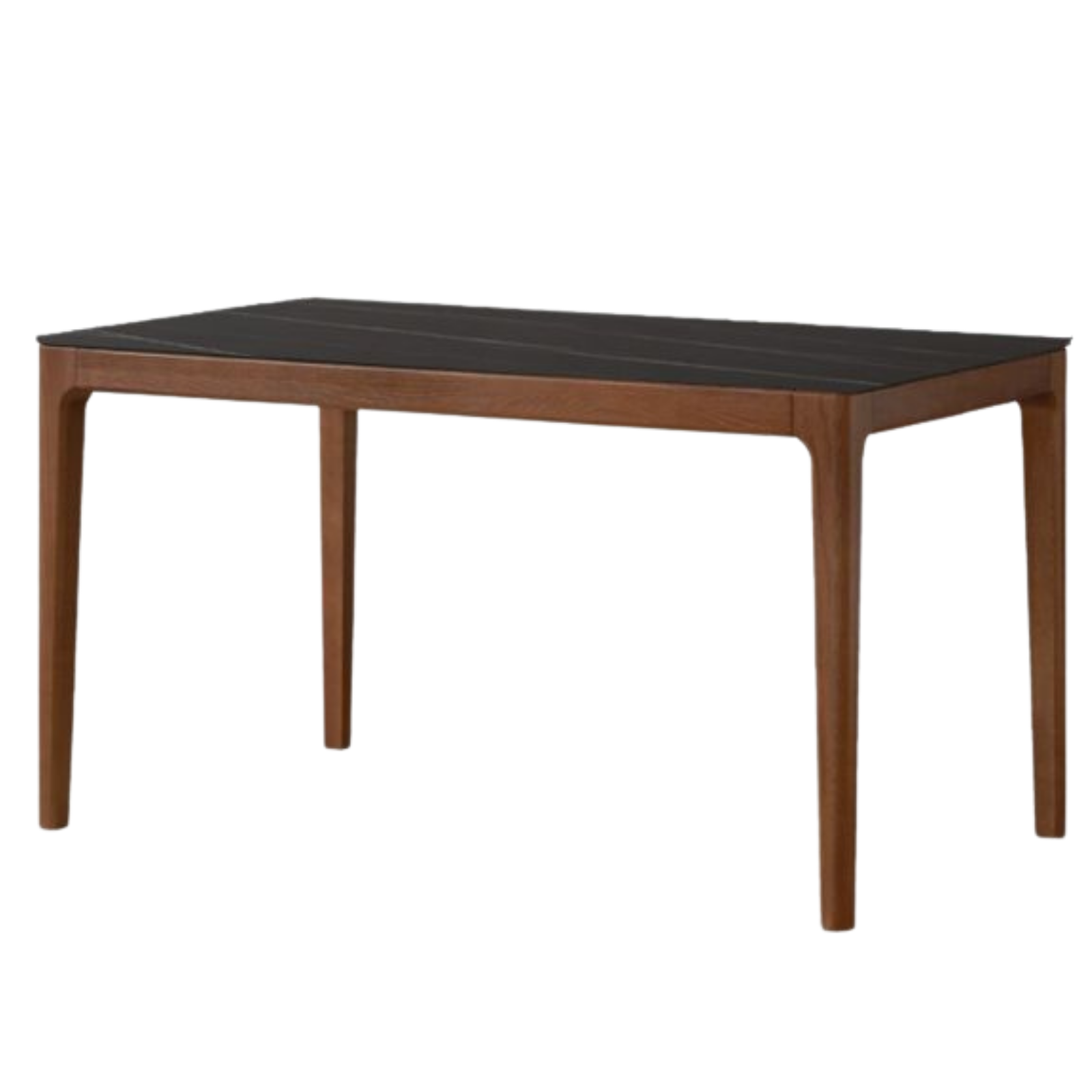 Oak Solid Wood Modern Minimalist Rock Plate Dining Table