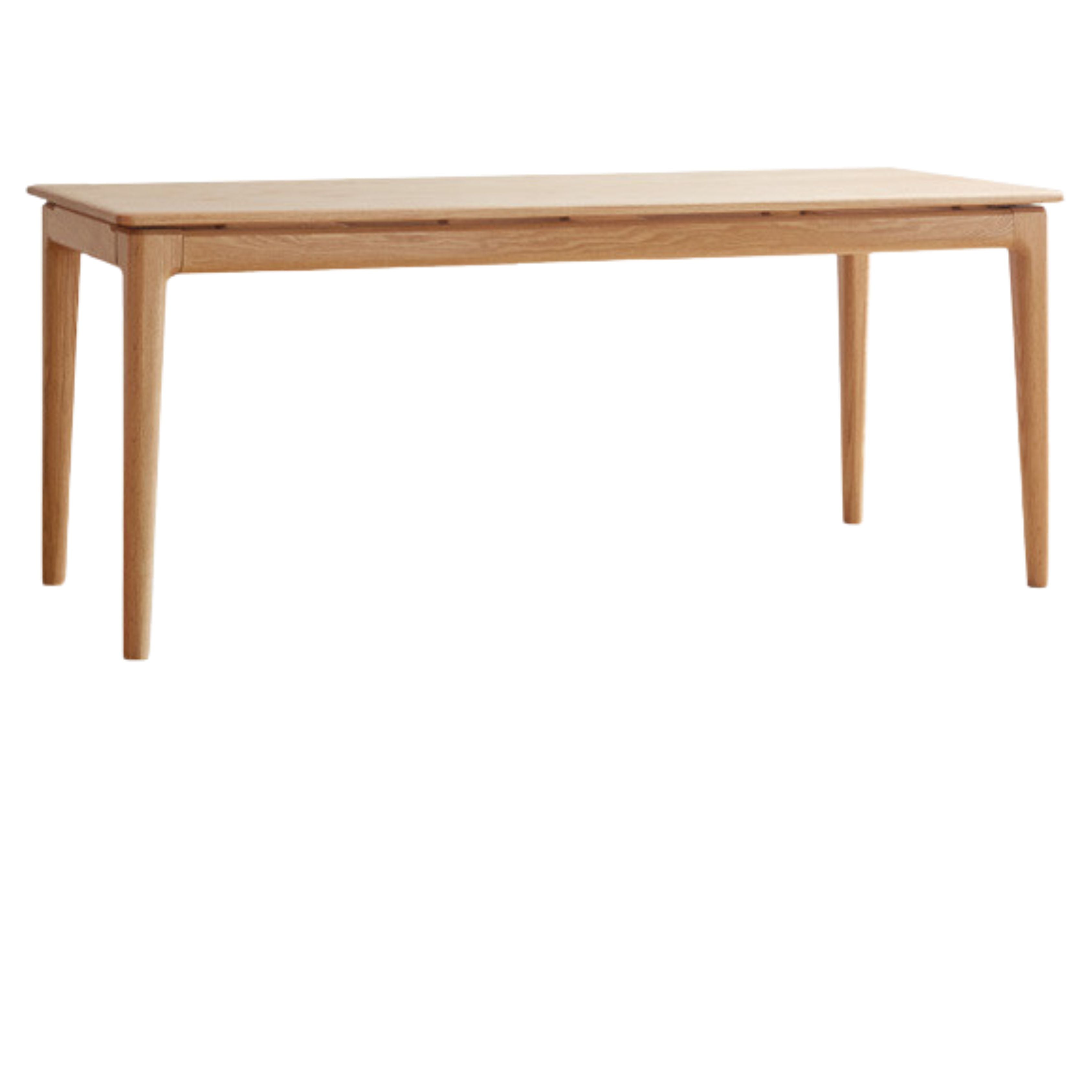 Oak Solid Wood Long Office Desk