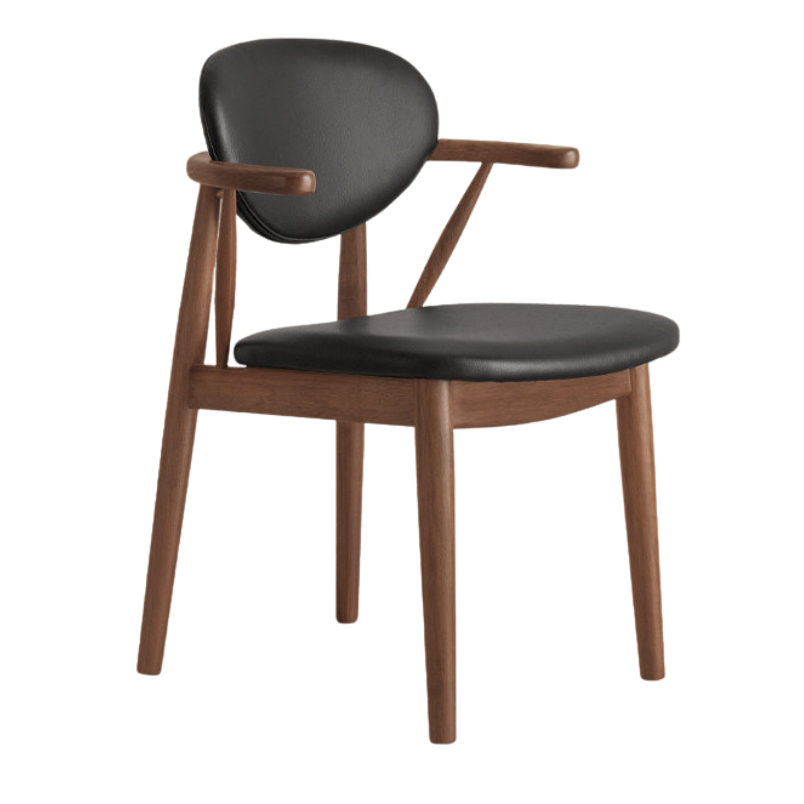 Black Walnut, Red Oak, Golden Sandalwood, White Ash, Ash Dining Armchair