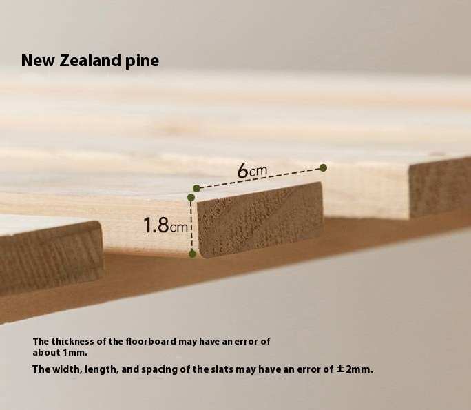 Poplar Solid Wood French Retro Bed