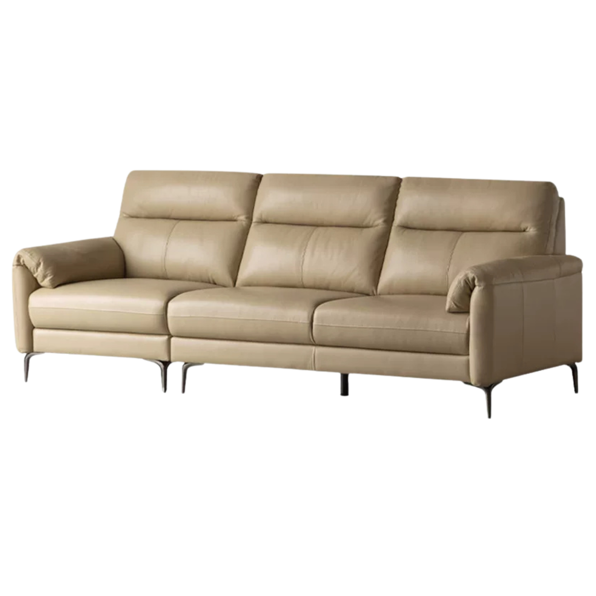 Genuine Leather Italian Normcore Modern Sofa