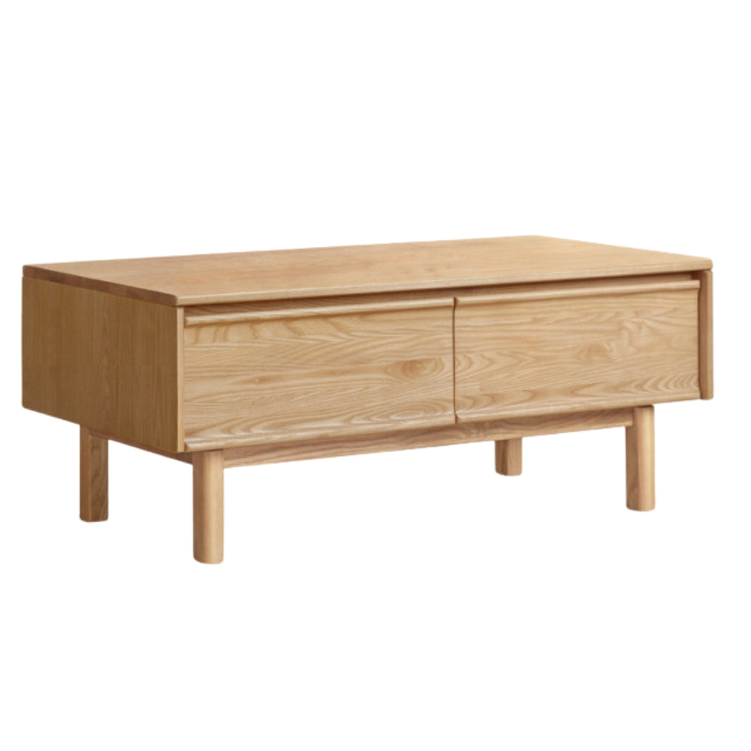 Ash, Oak Solid Wood Solid Wood Coffee Table