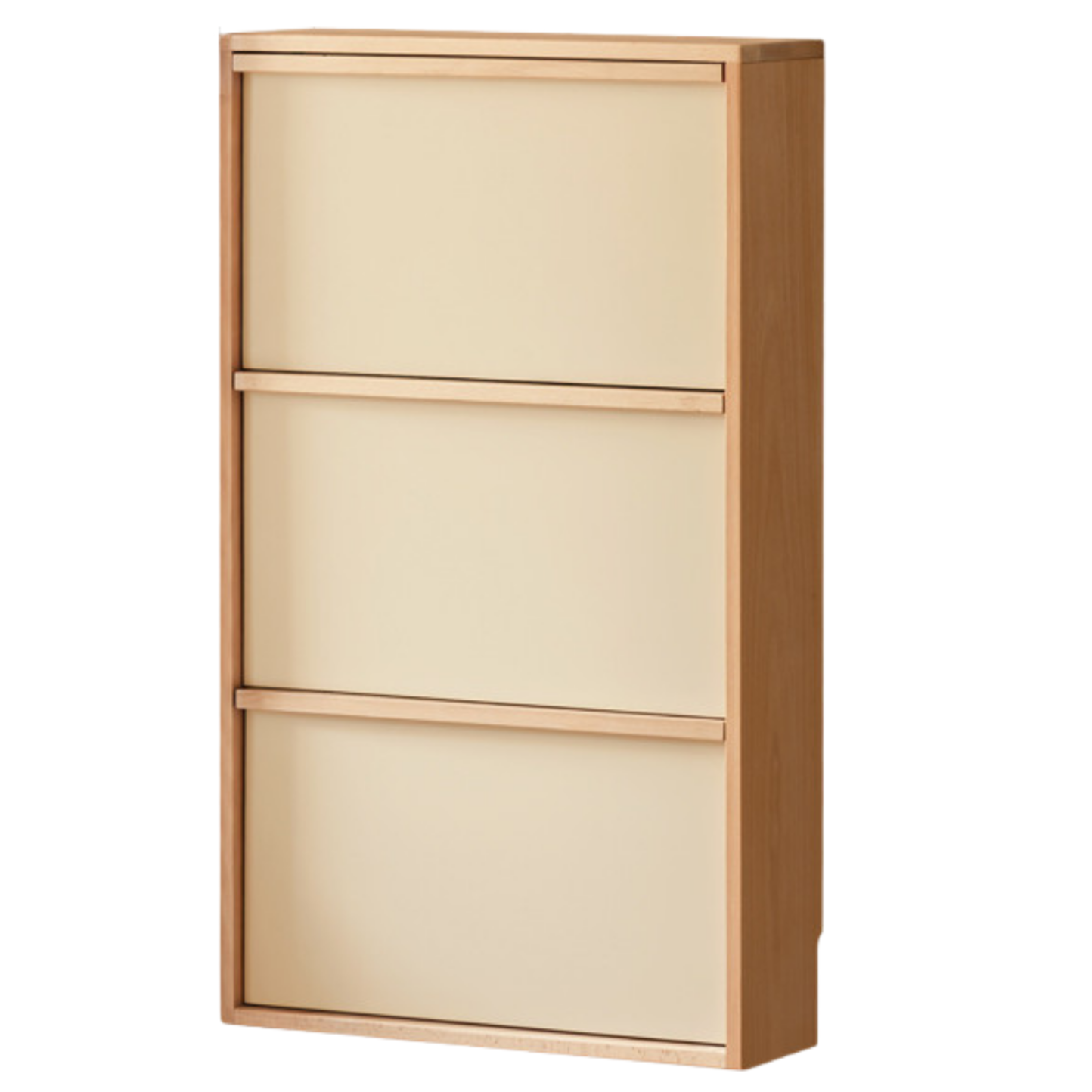 Beech Solid Wood Shoe Cabinet Hallway Cabinet