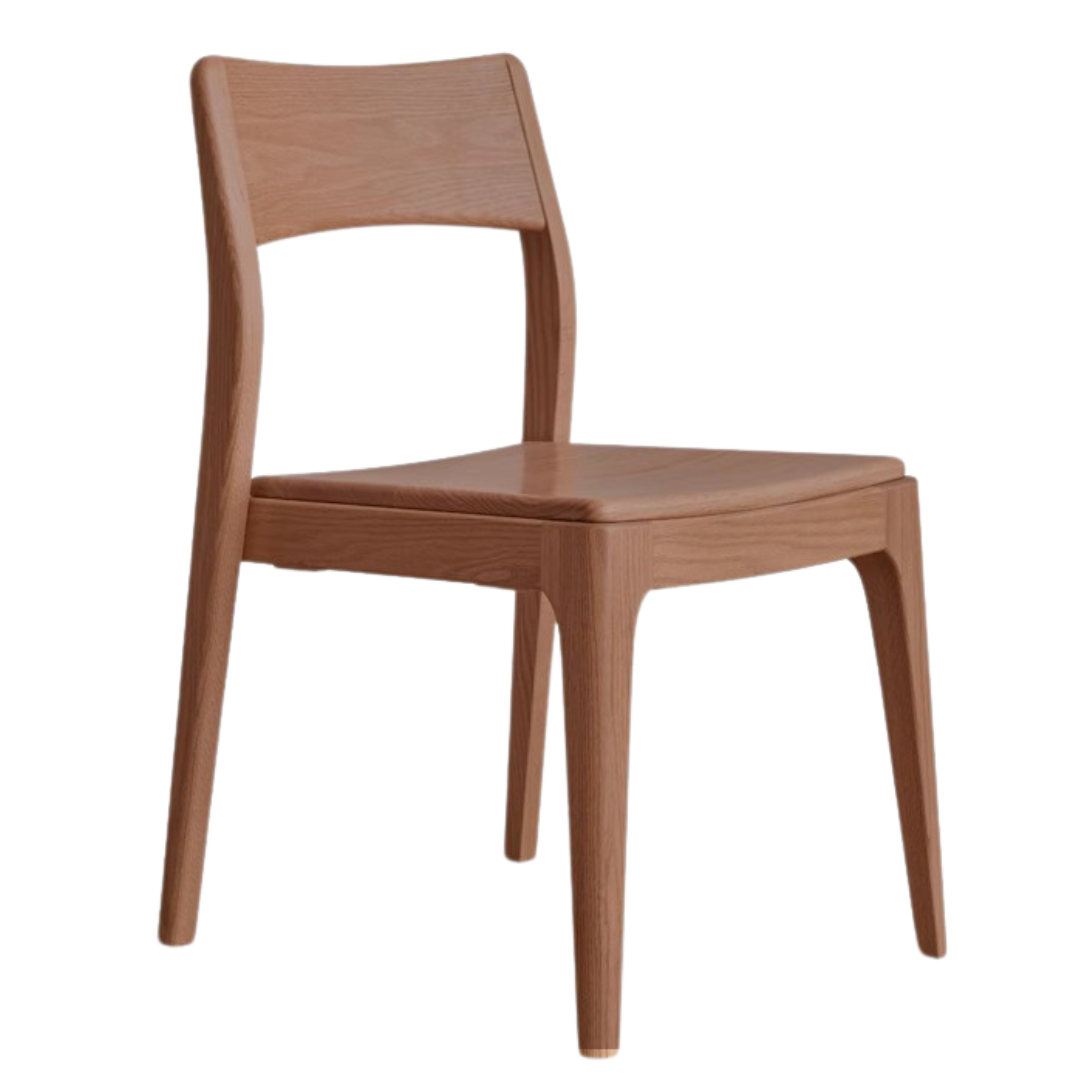 Solid Rubberwood, Ash, Oak Solid Wood Stacking Dining Chair