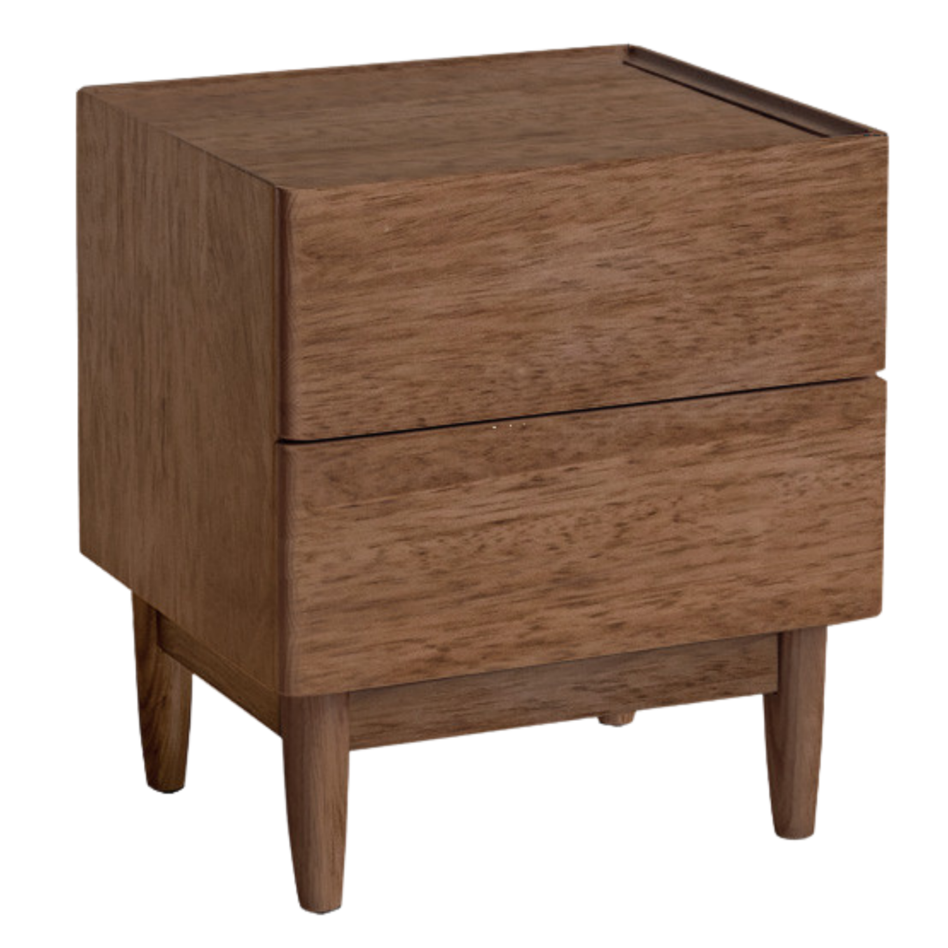 Ash, Oak, White Ash, White Oak, Sandalwood Solid Wood White Wax Small Nightstand