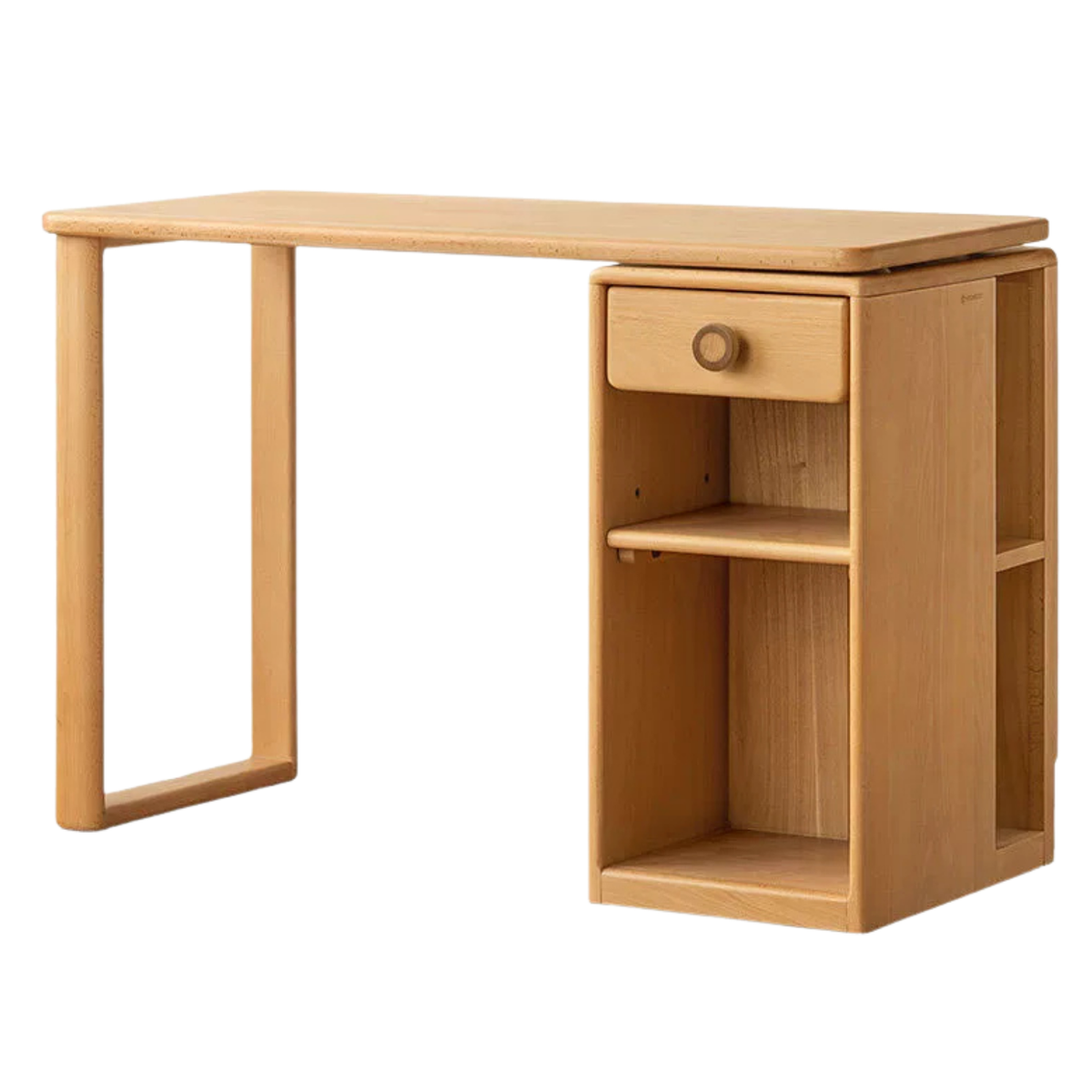 Beech Solid Wood Telescopic Student Writing Desk