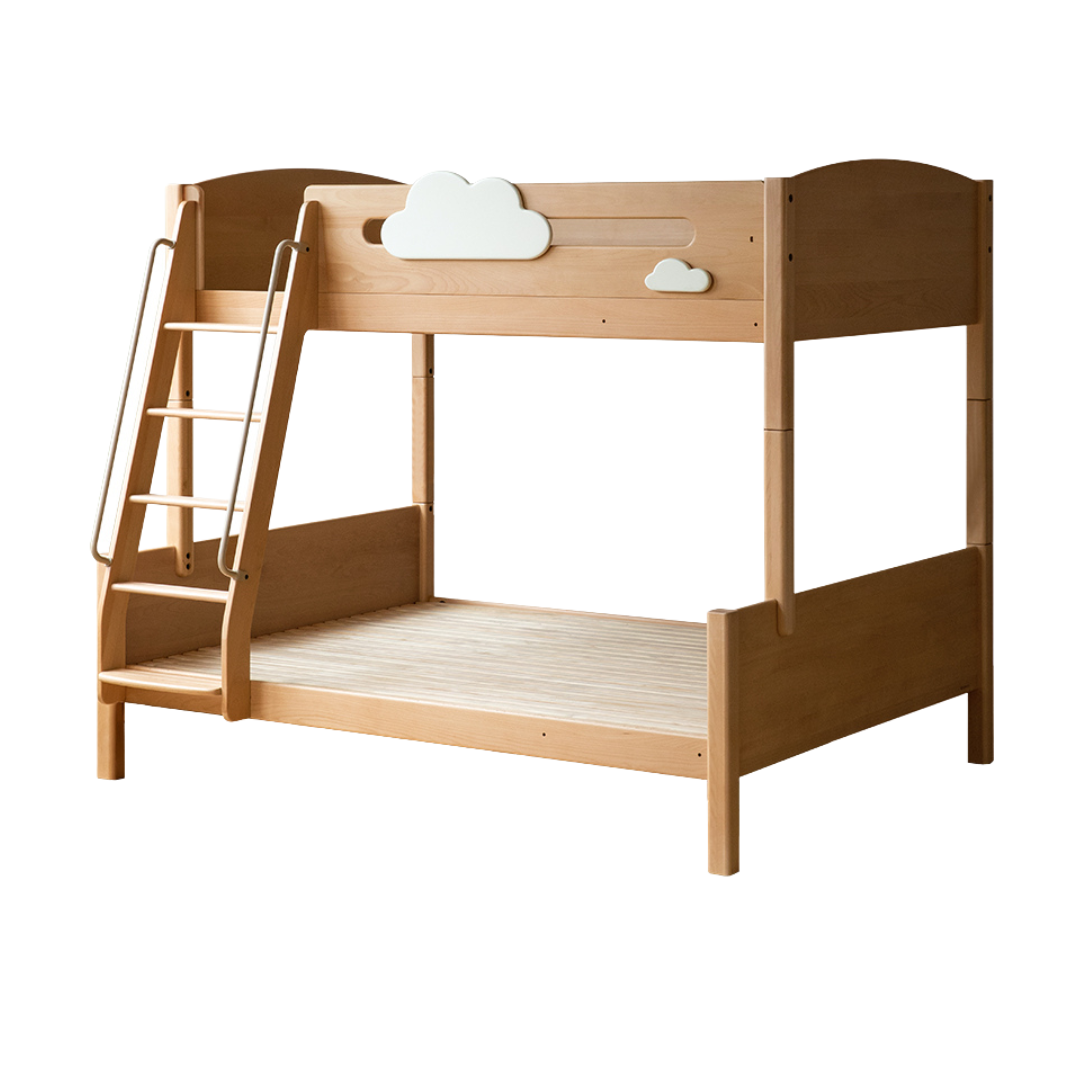 Beech Solid Wood Children's Bunk Bed