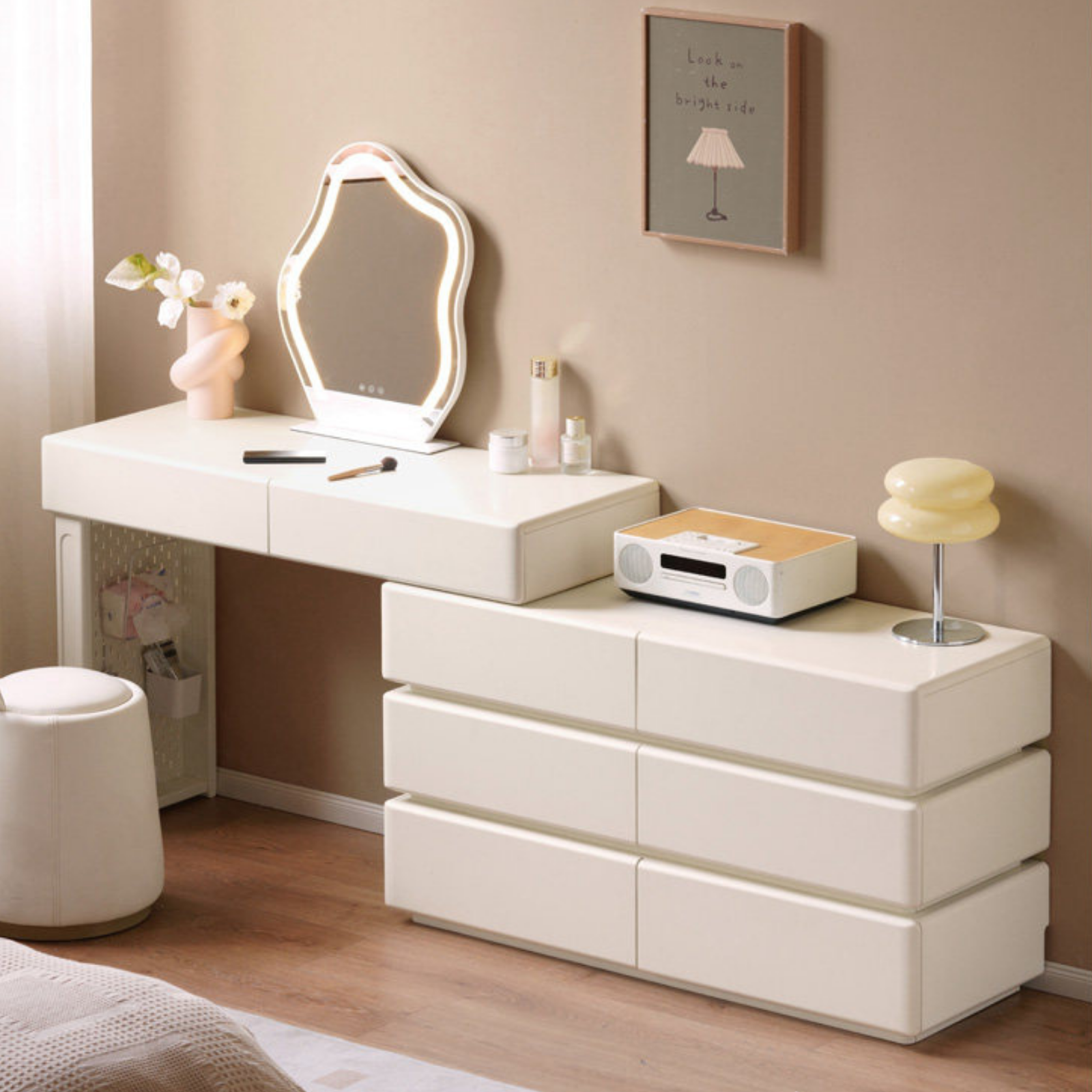 single dressing table design Bespoke dressing table