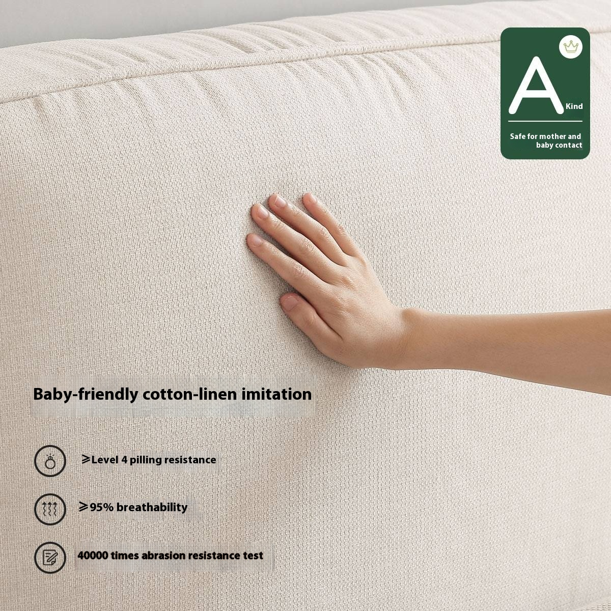 Fabric Suspended Bed Wabi Sabi Style