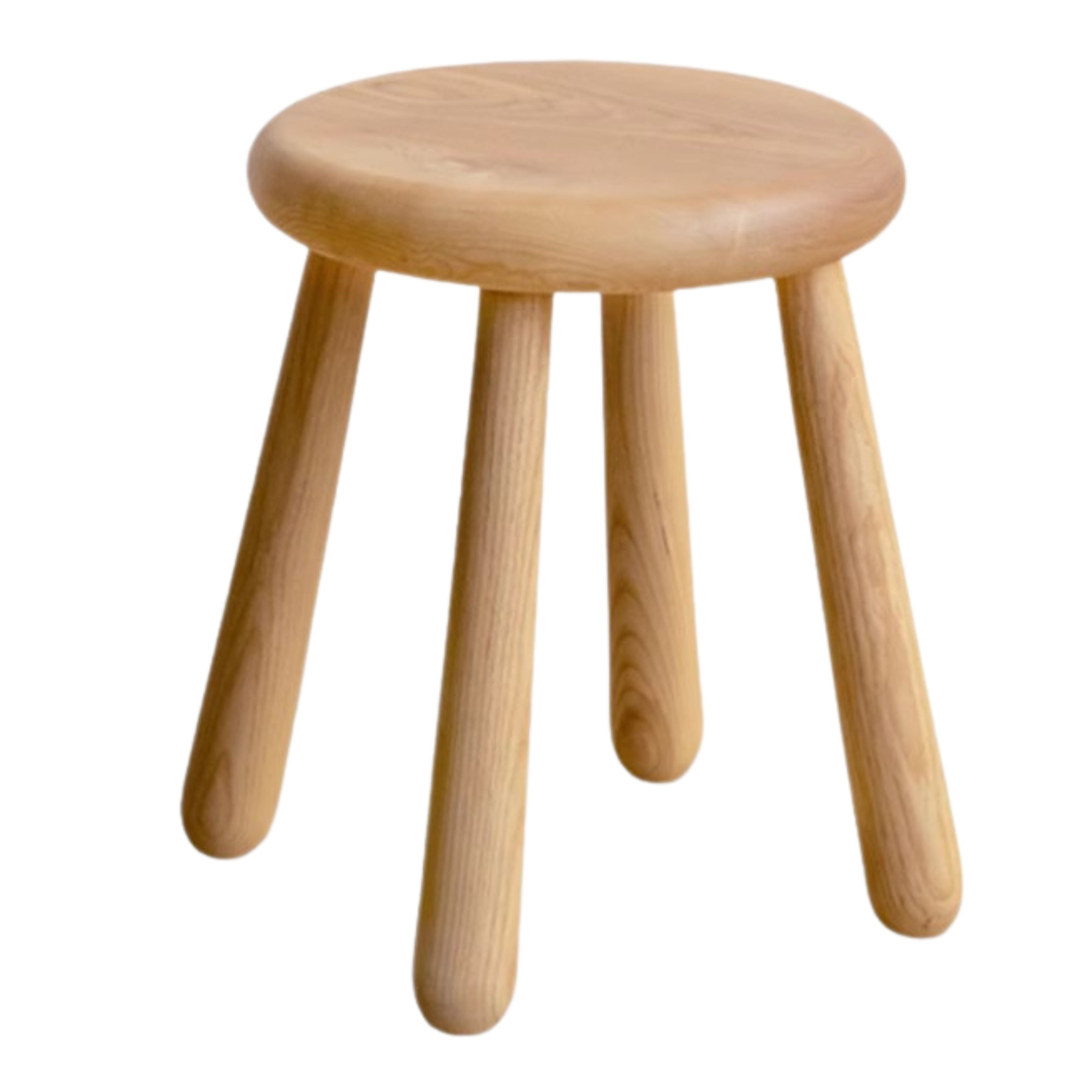 South American Walnut, Black Walnut, Ash Solid Wood Side Chair Small Stool