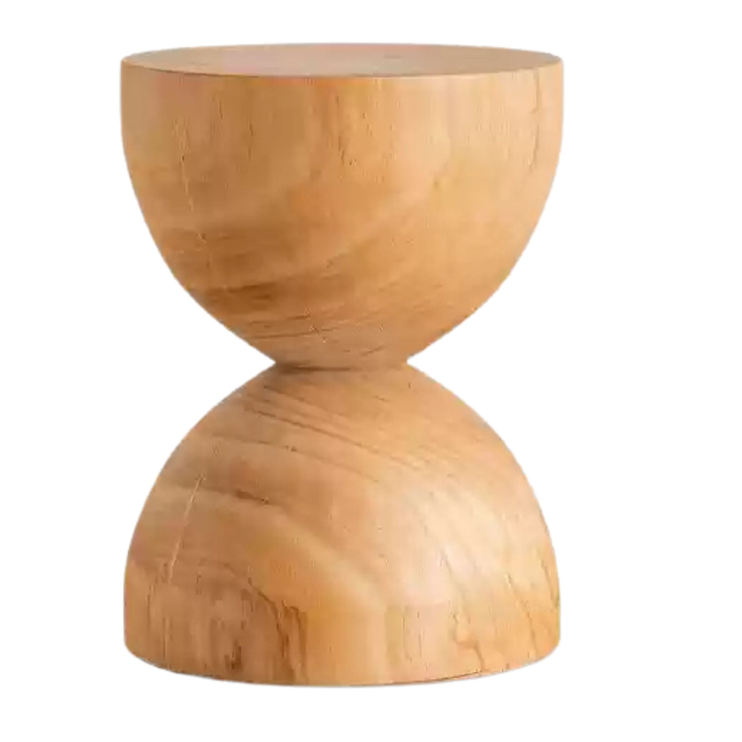 Pine Solid Wood Wabi Sabi Style Side Table