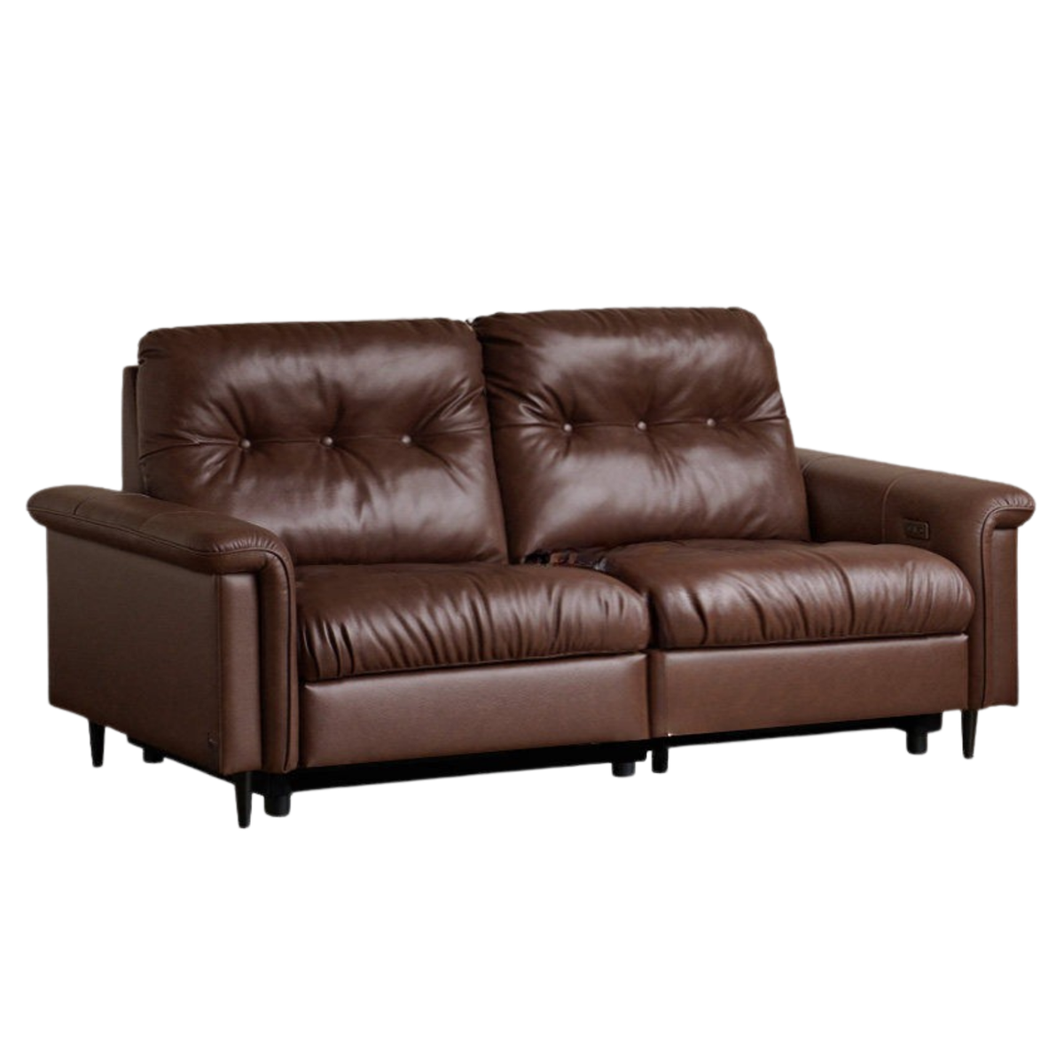 Genuine Leather Zero-Wall Power Recliner Sofa