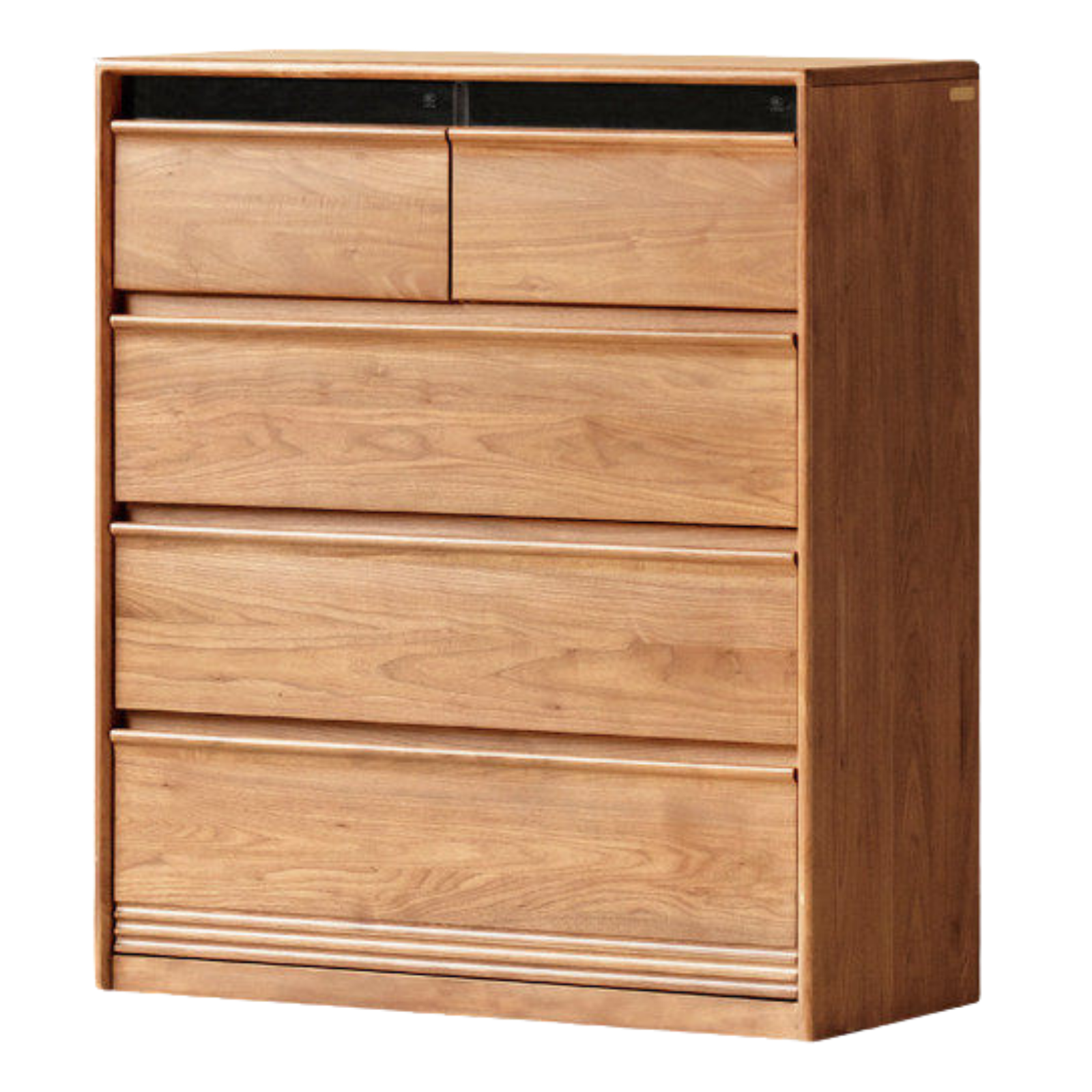 Cherry Solid Wood Drawer Cabinet.