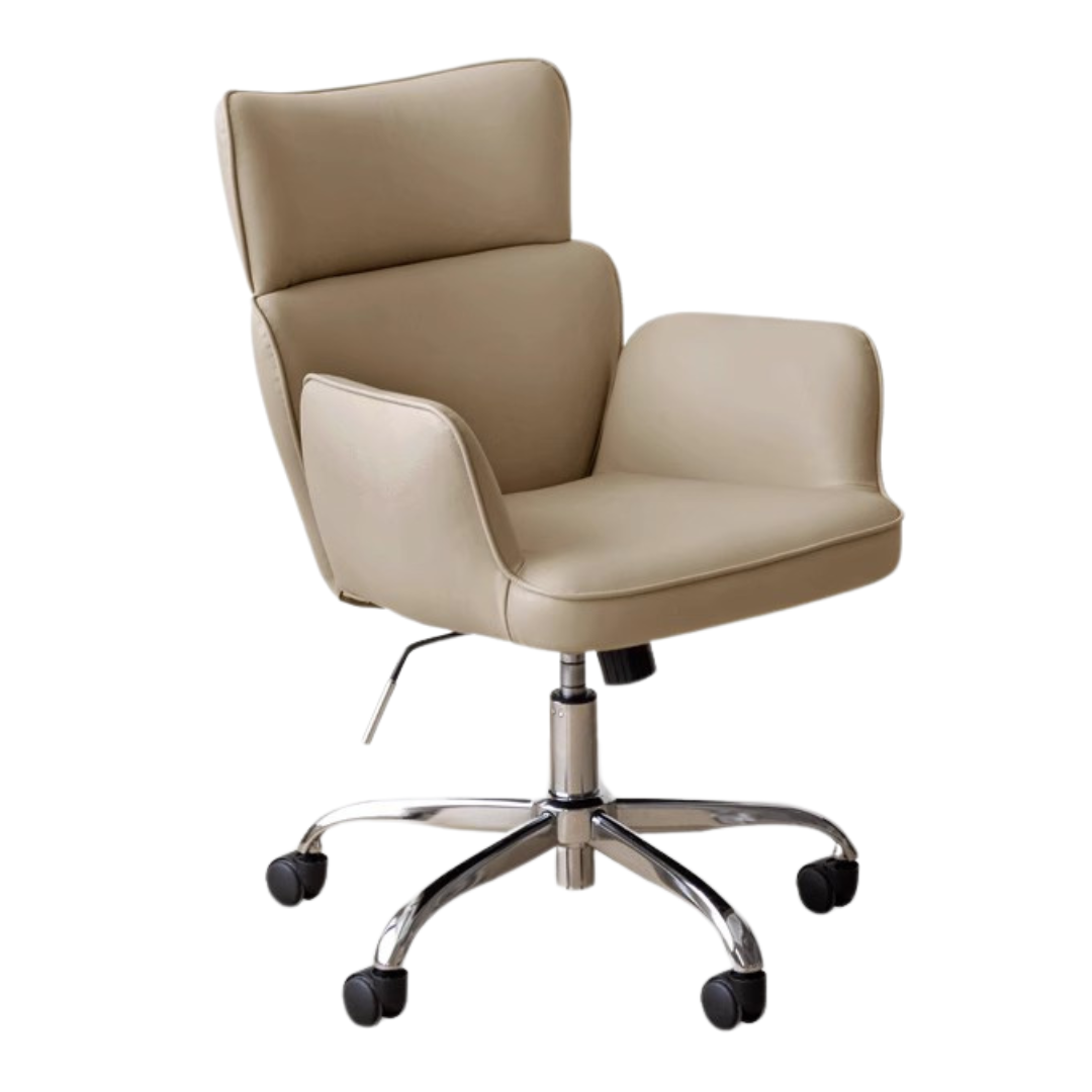 Organic Leather Lift Office Chair