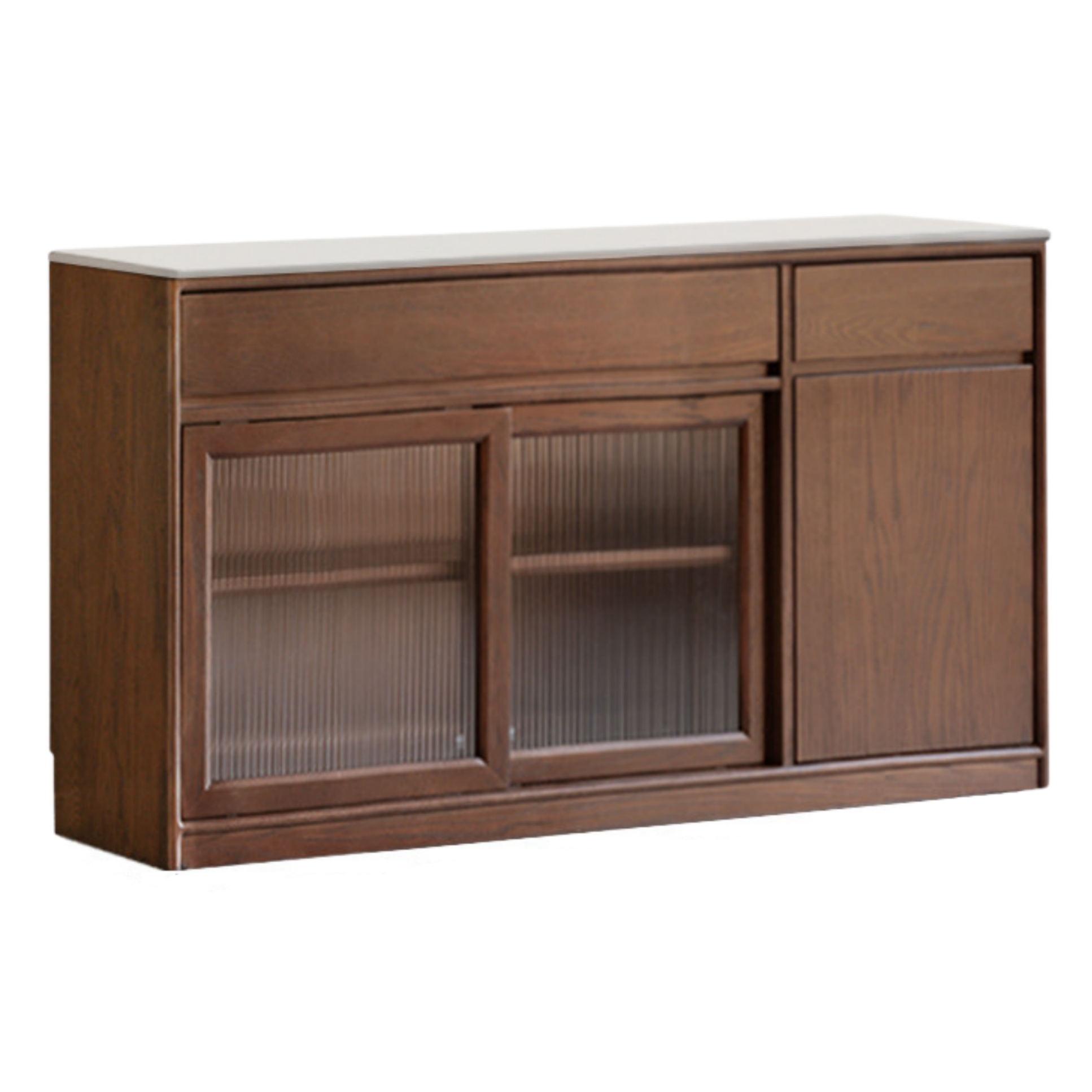 Oak Solid Wood Sideboard Cabinet