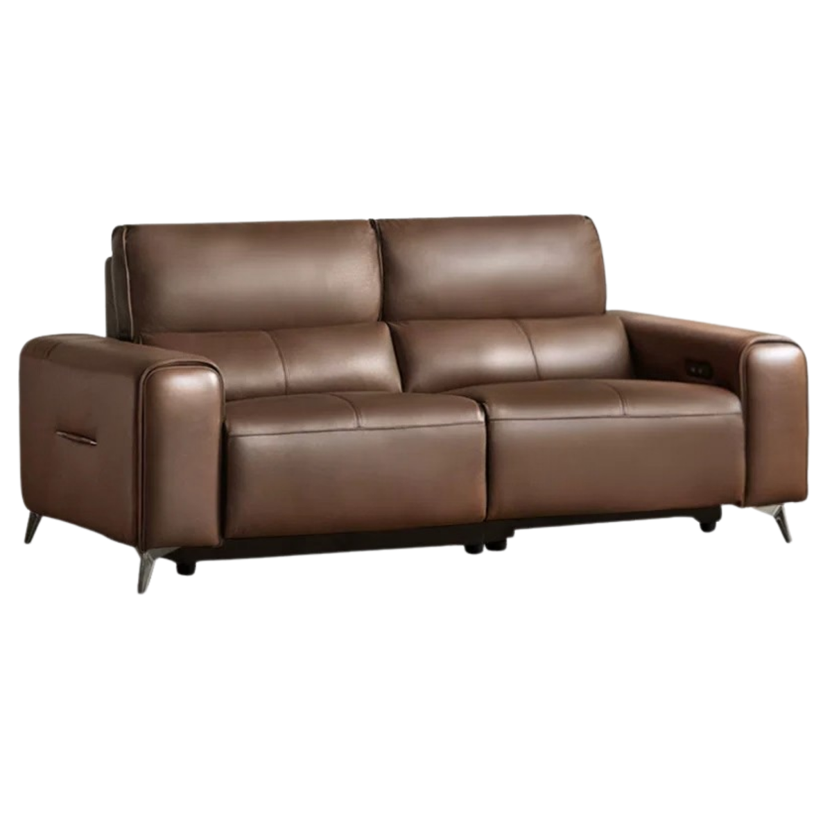 Genuine Leather High Back Electric Sofa