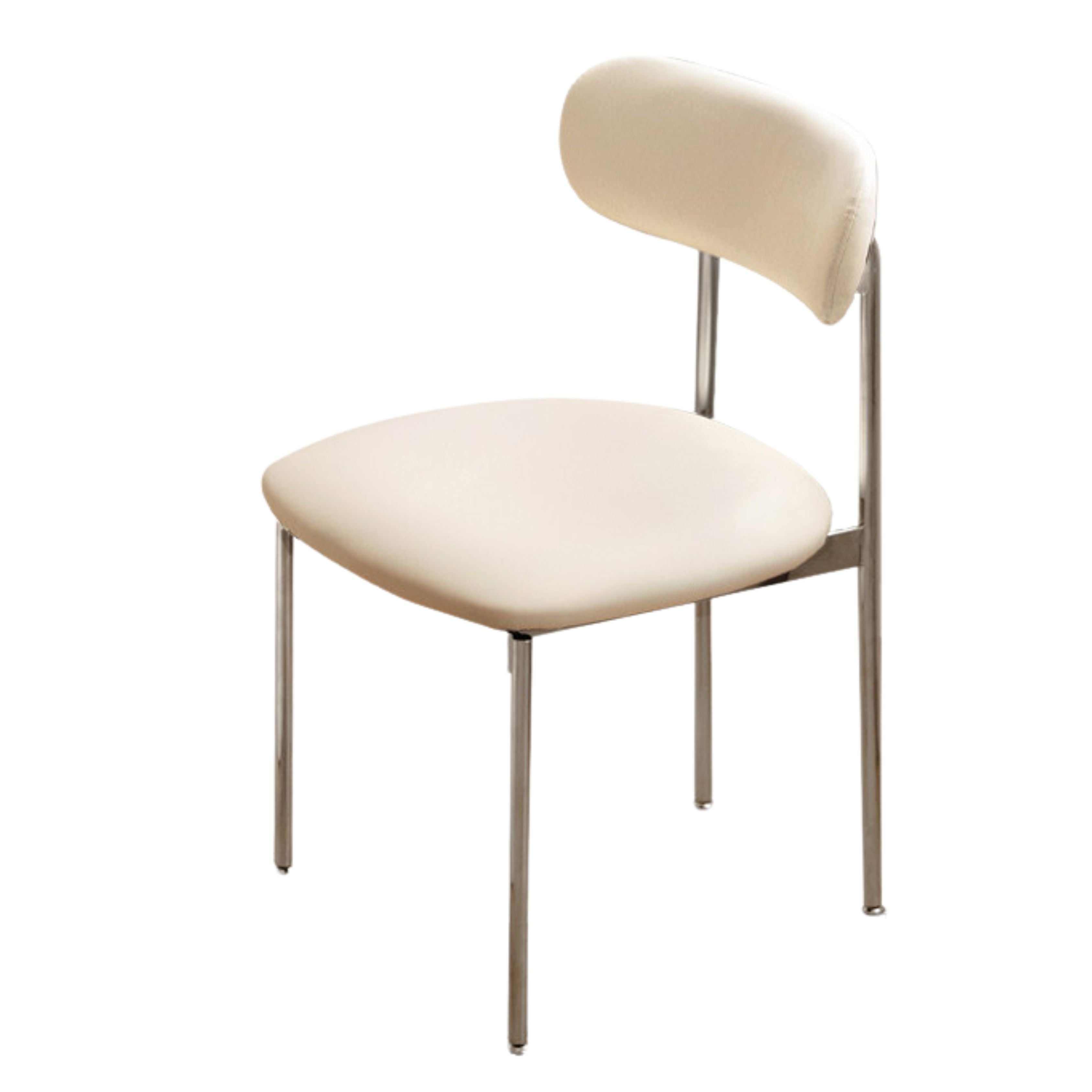 Iron Dining Chair Home Simple Soft Chair