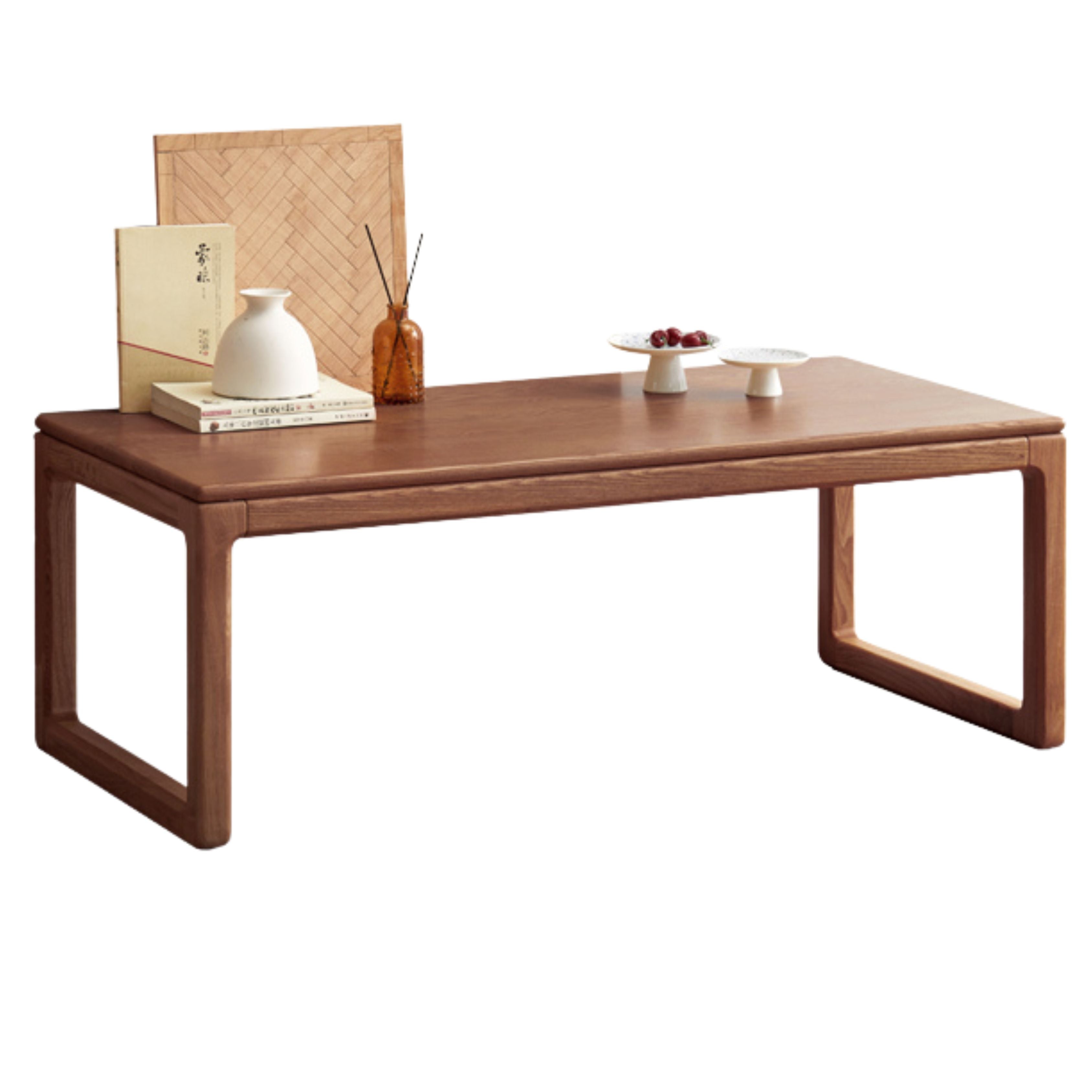 Oak, Black Walnut, Ash Solid Wood Japanese Style Tea Table