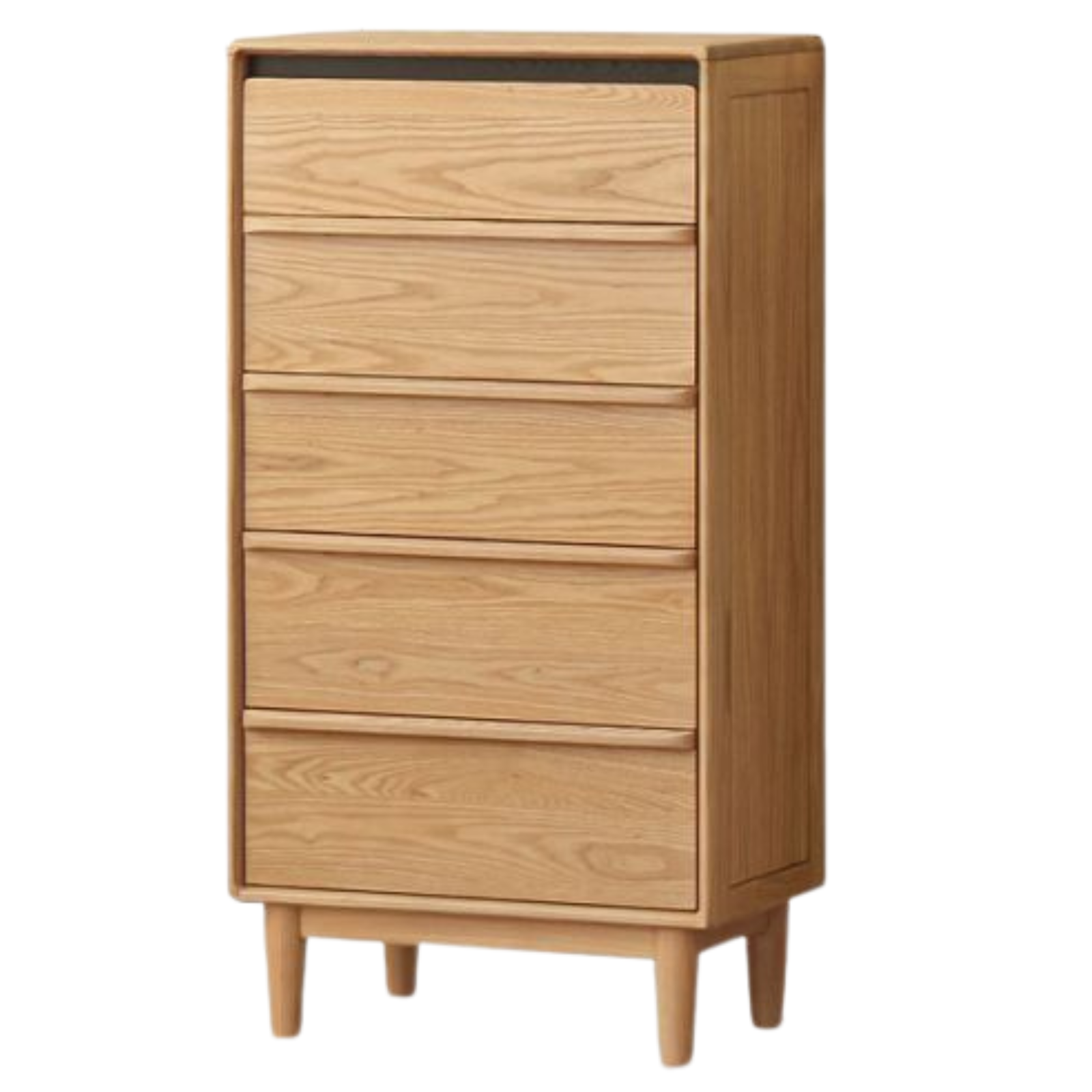 Oak, Ash Solid Wood Modern Storage Drawer Cabinet