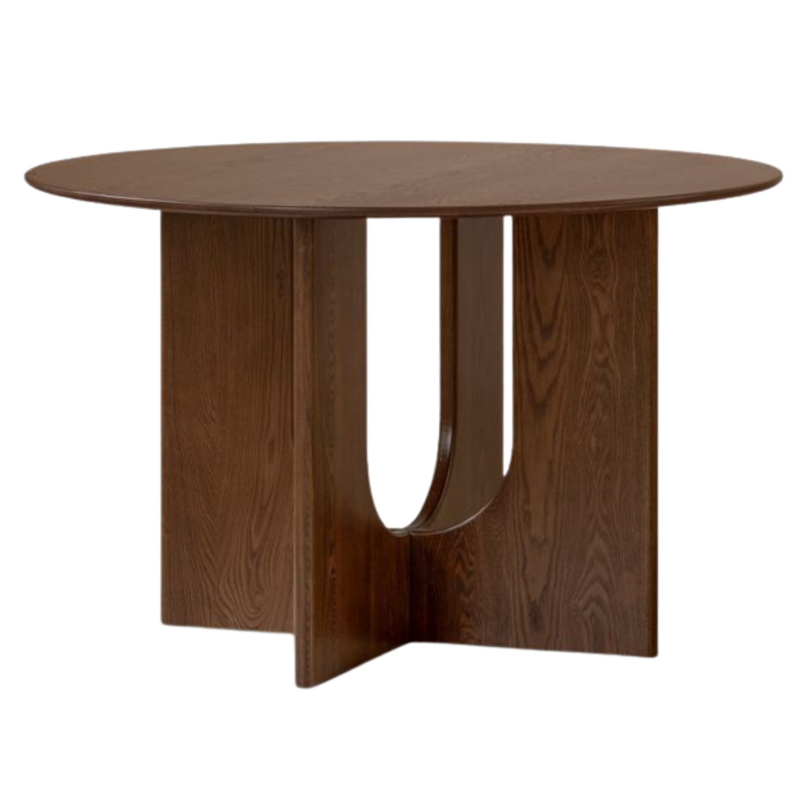 Ash Solid Wood Round Dining Table