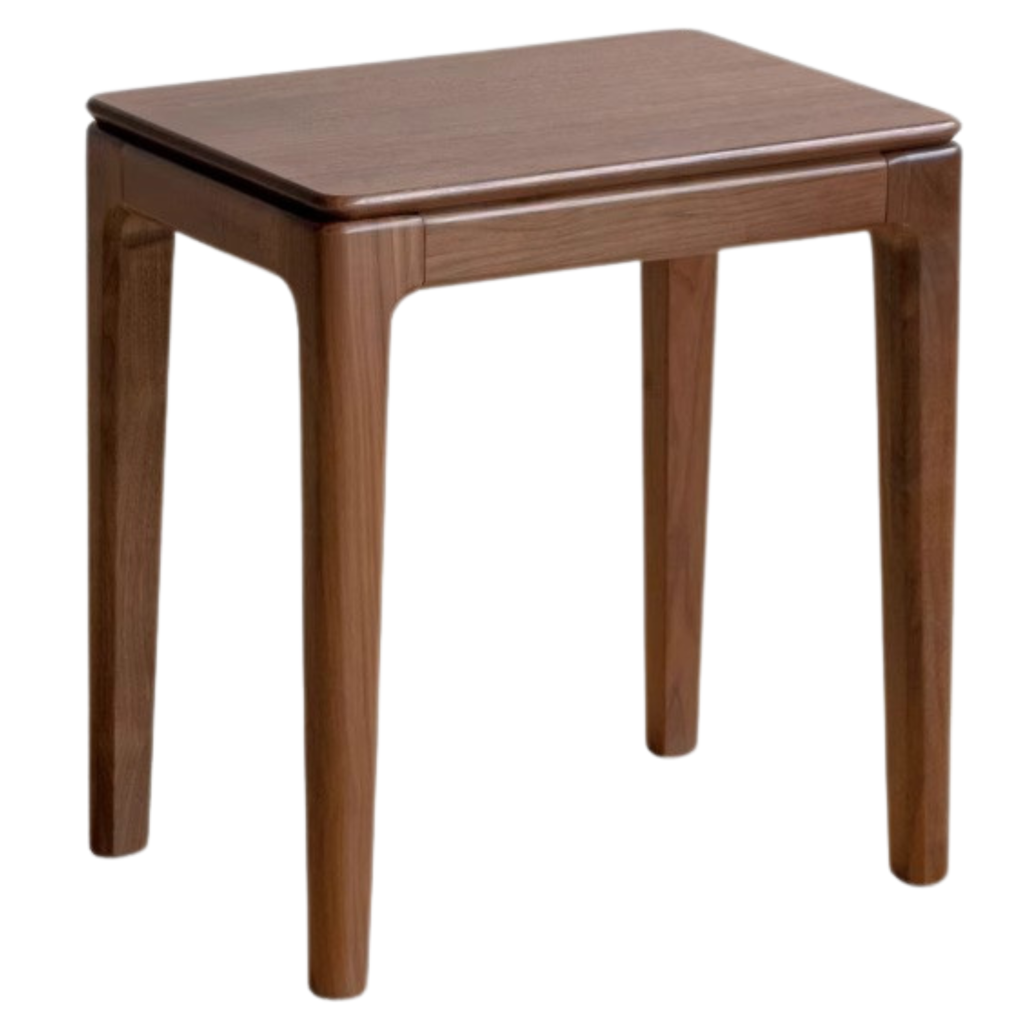 Black Walnut Solid Wood Makeup Stool