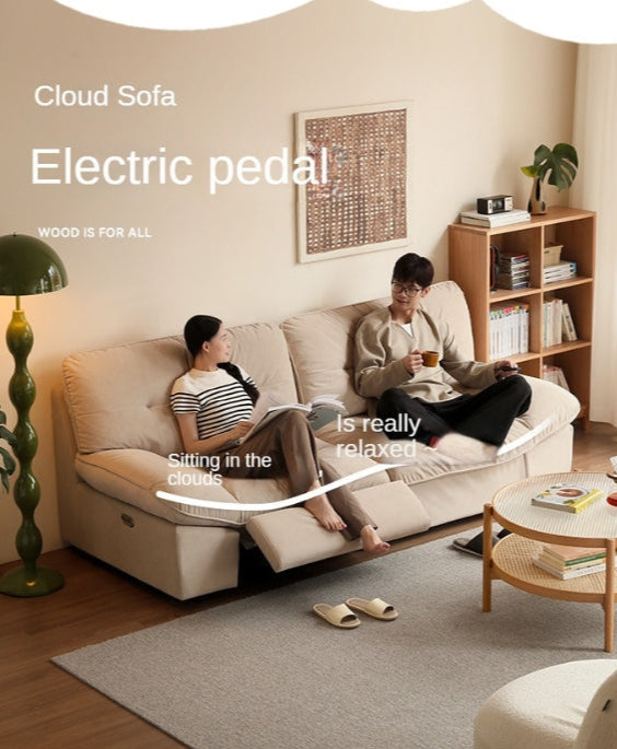 Fabric Sofa Cat Claw Cloth Electric Sofa.
