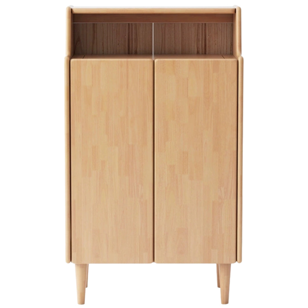 Oak Solid Wood Shoe Cabinet