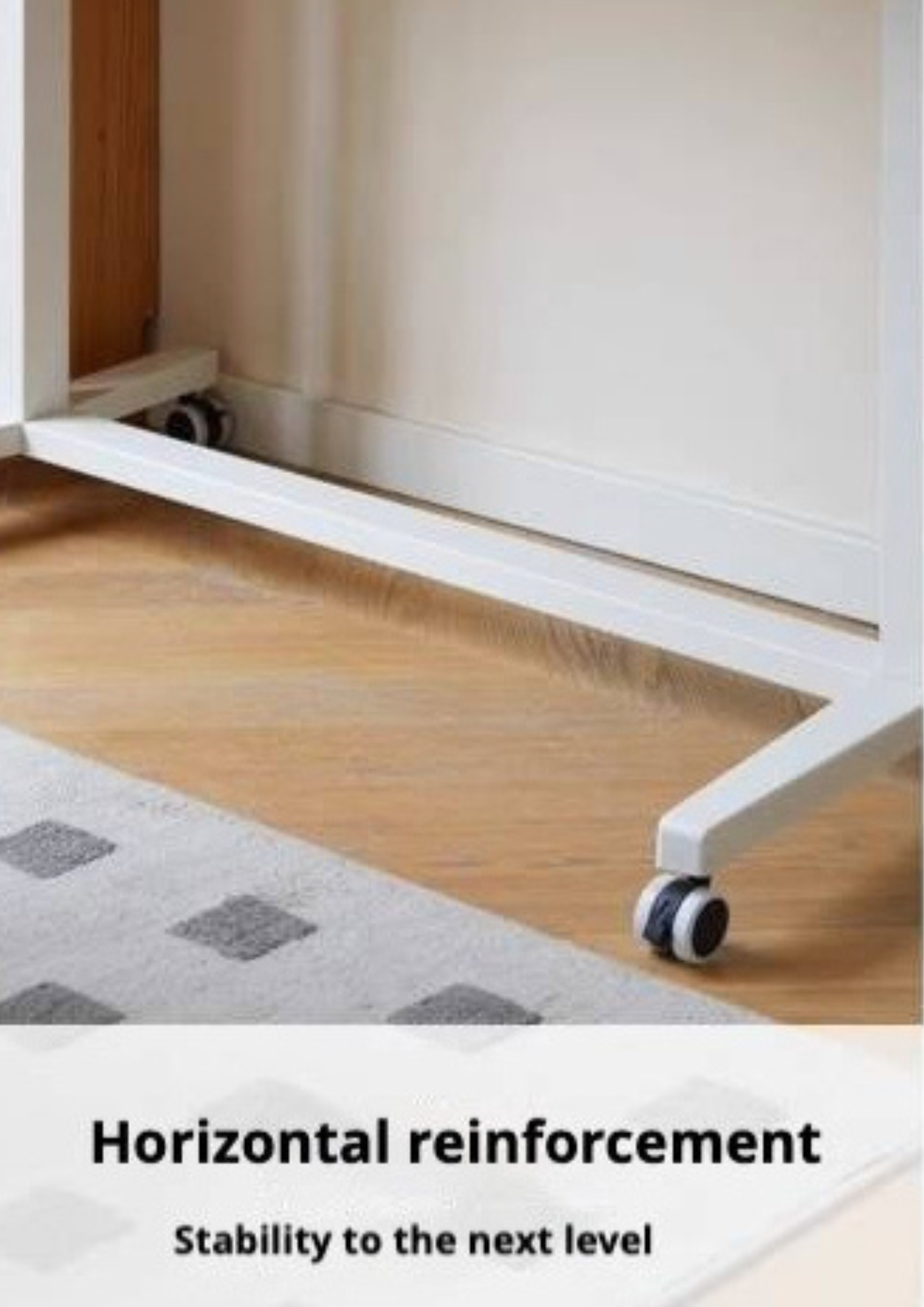 Oak, Rubberwood Solid Wood Standing Mobile Office Desk