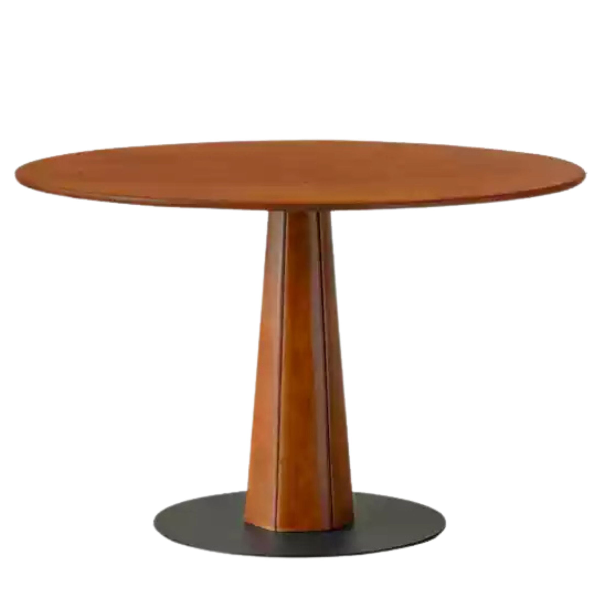 Poplar Solid Wood Retro Medieval Style Dining Table