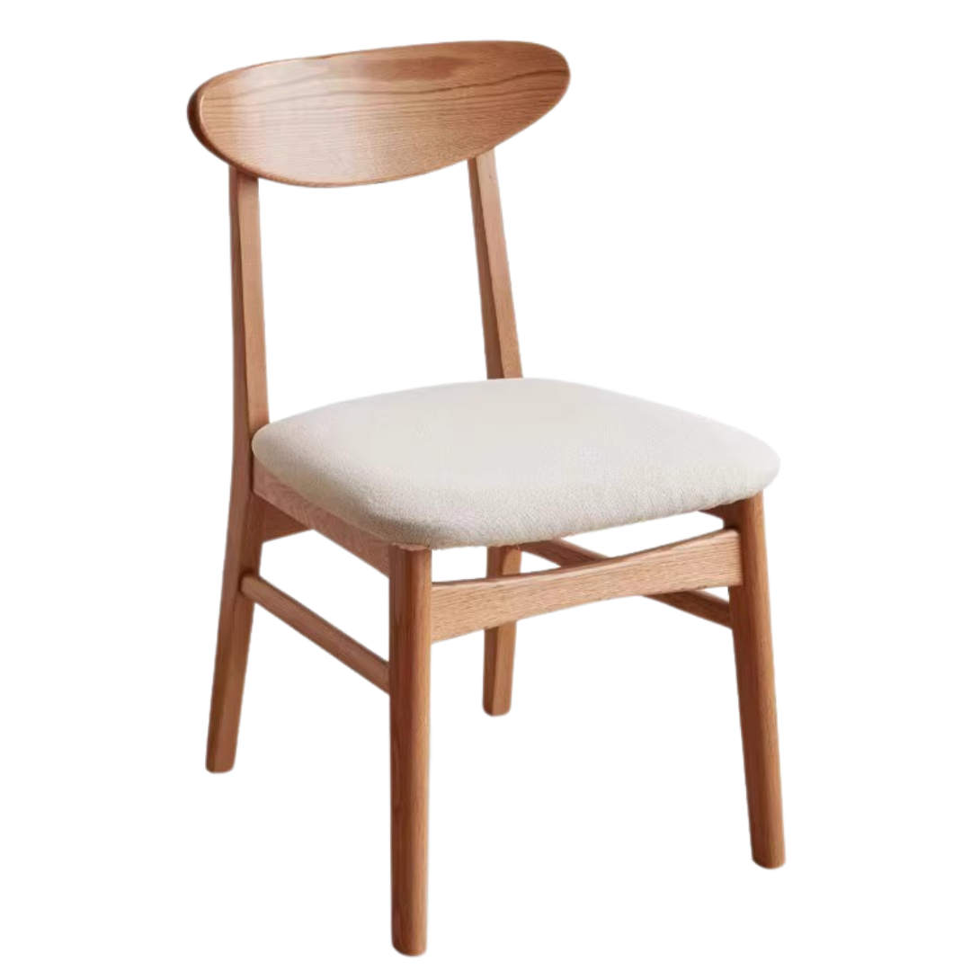 4 pcs set Ash, Oak, Beech Solid Wood - Dining Chair