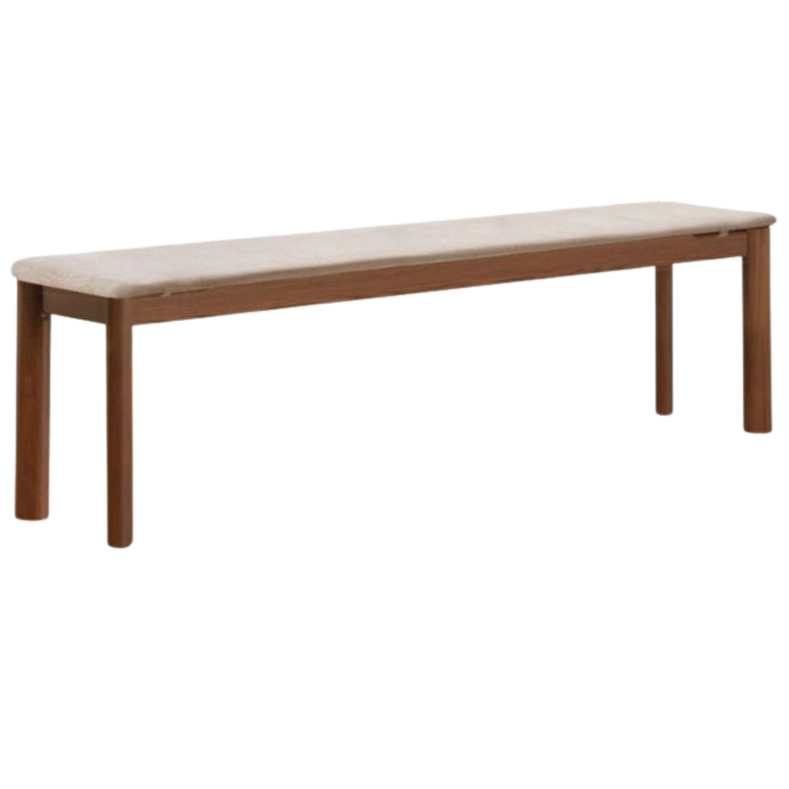 Black Walnut, Oak, Ash Solid Wood Long Bench