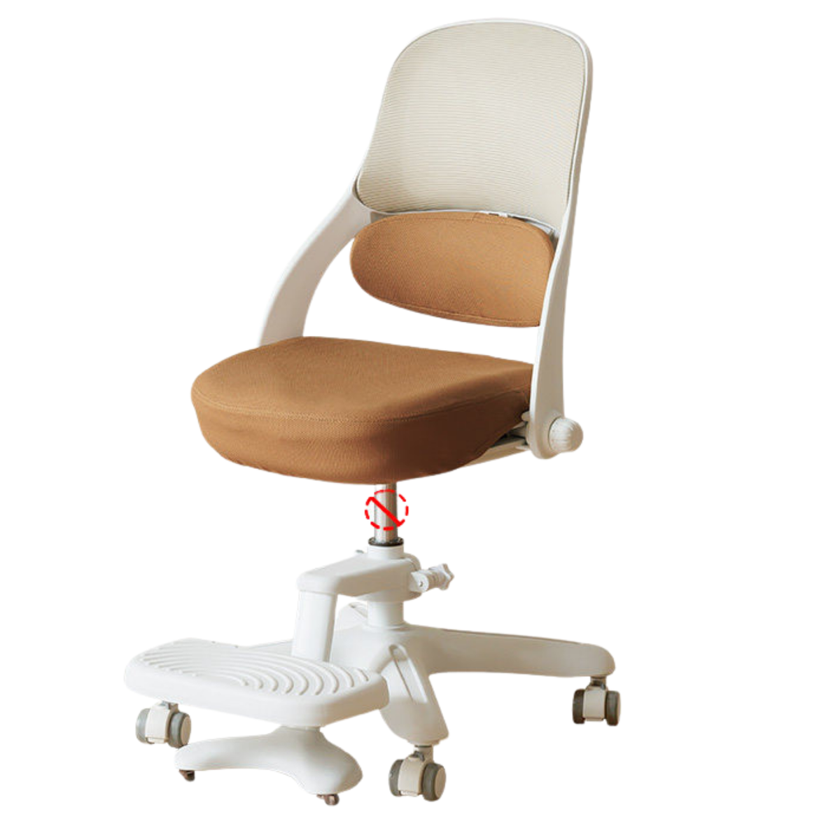 Kids Adjustable Swivel Study Chair with Footrest